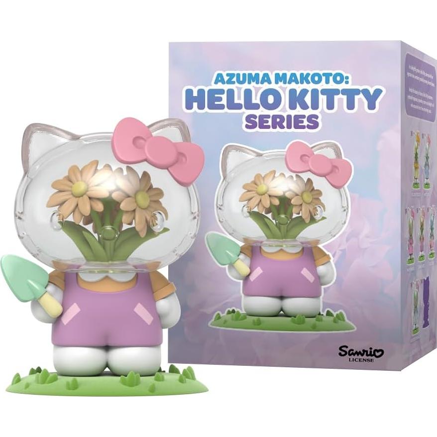 Figura coleccionable Hello Kitty Jardinería Mighty Jaxx 10cm