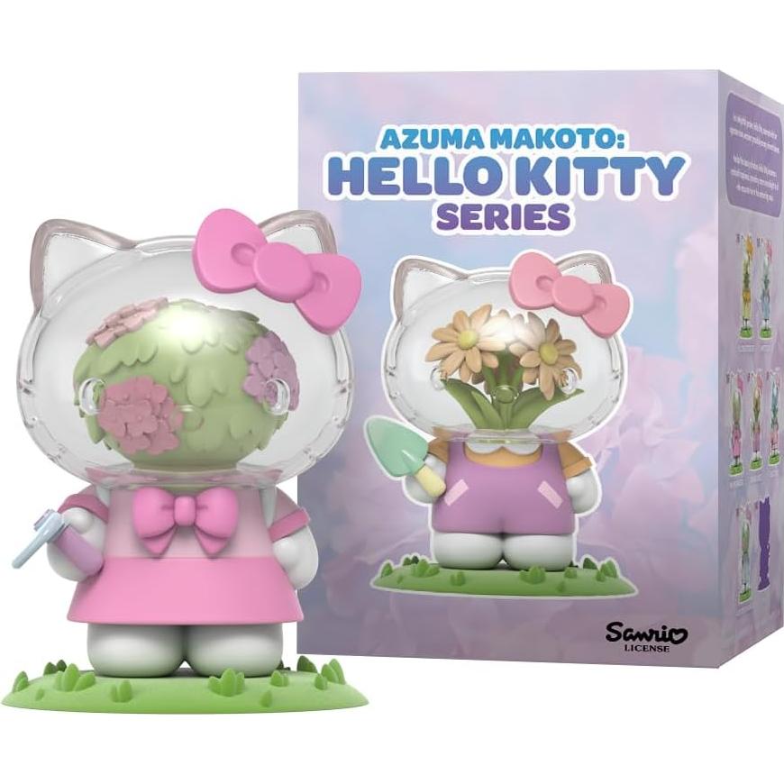 Figura coleccionable Hello Kitty Jardinería Mighty Jaxx 10cm