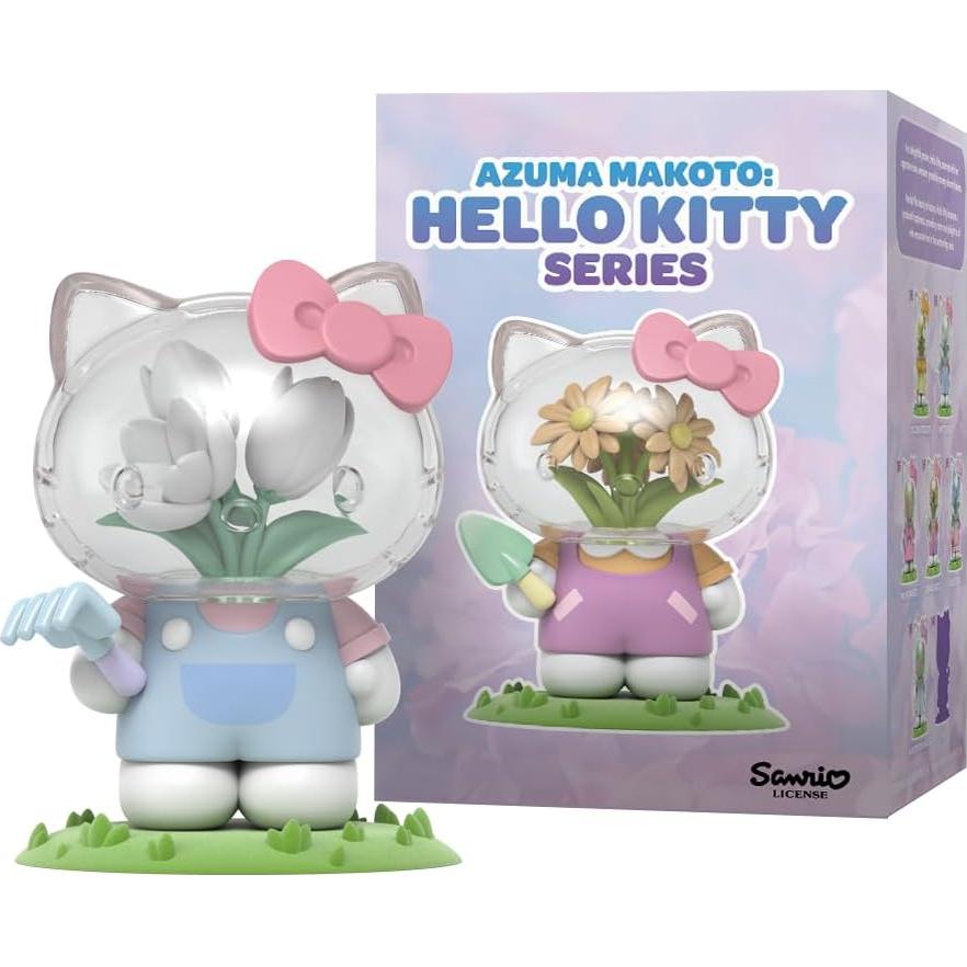 Figura coleccionable Hello Kitty Jardinería Mighty Jaxx 10cm