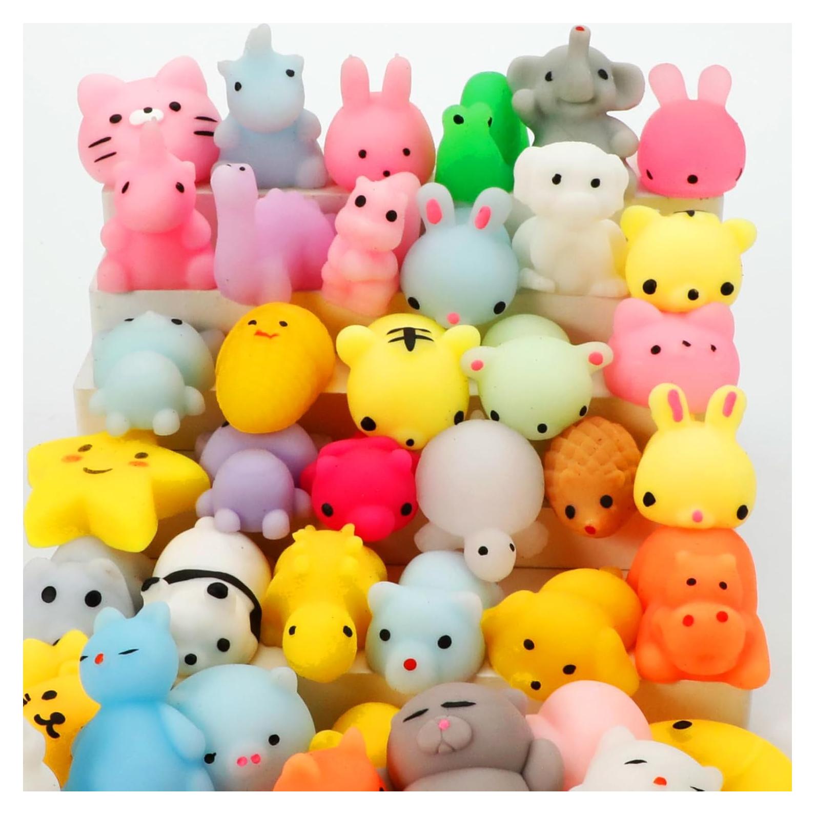 Paquete de 40 Juguetes Squishy Kawaii Animales KINGYAO