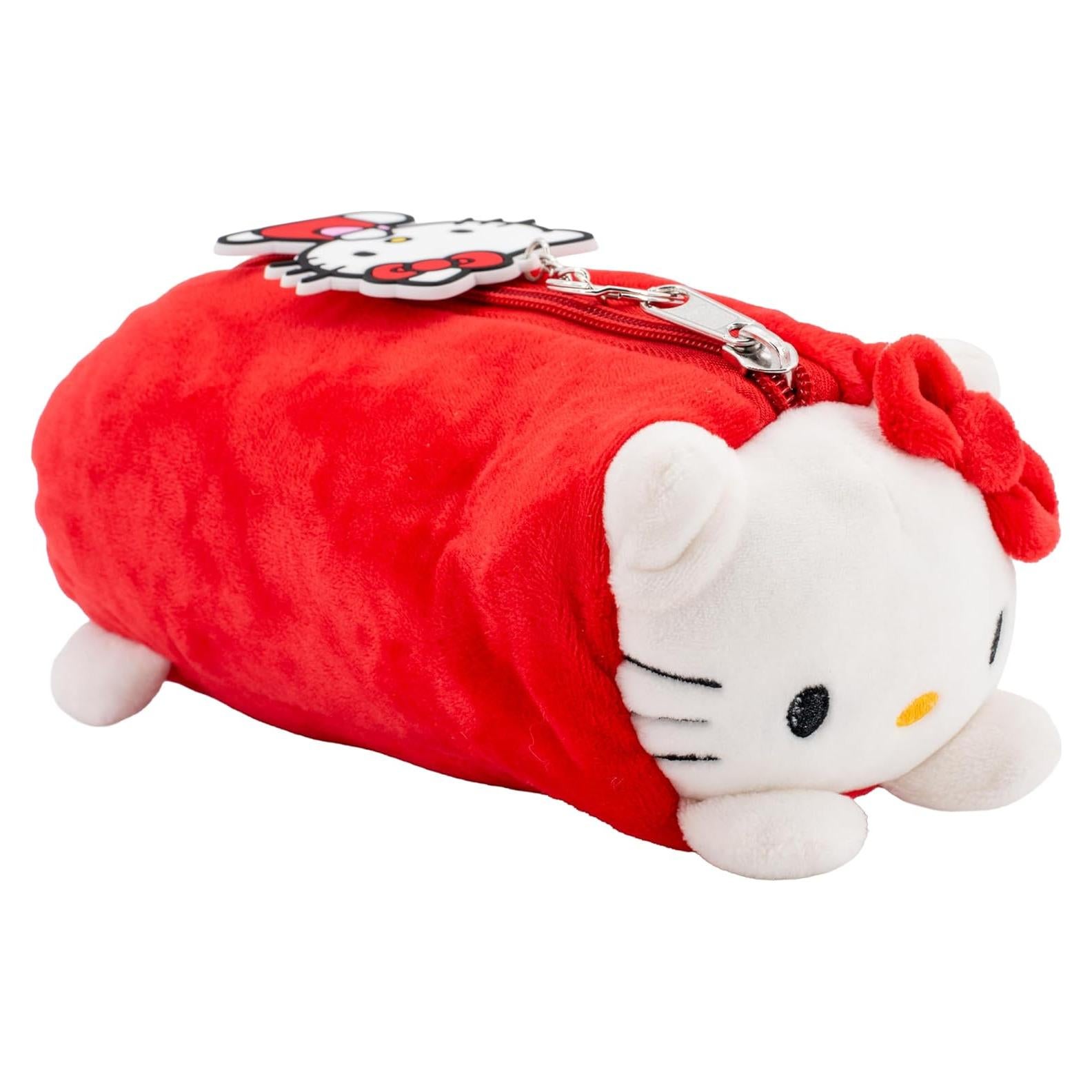 Estuche de Almacenamiento de Peluche Hello Kitty 19cm - Sanrio