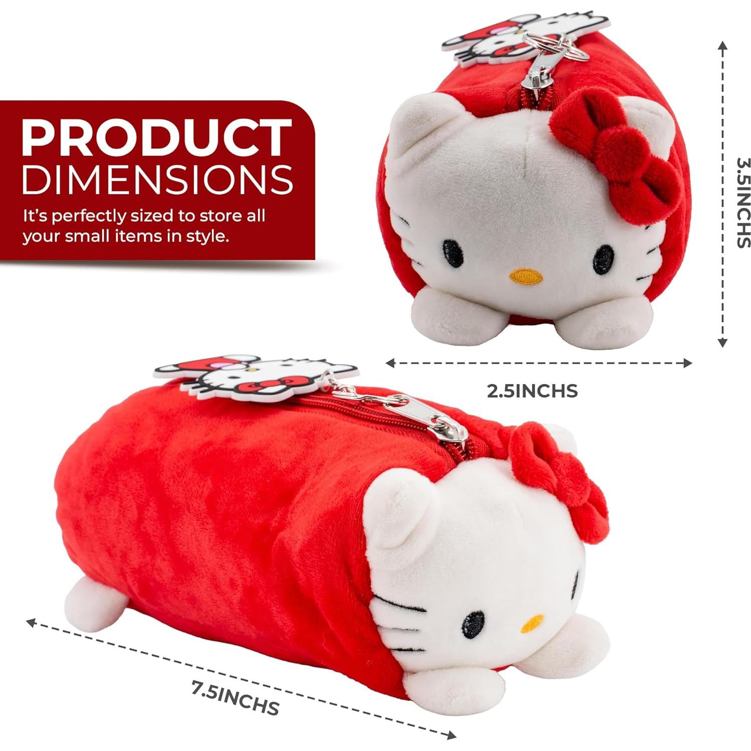 Estuche de Almacenamiento de Peluche Hello Kitty 19cm - Sanrio