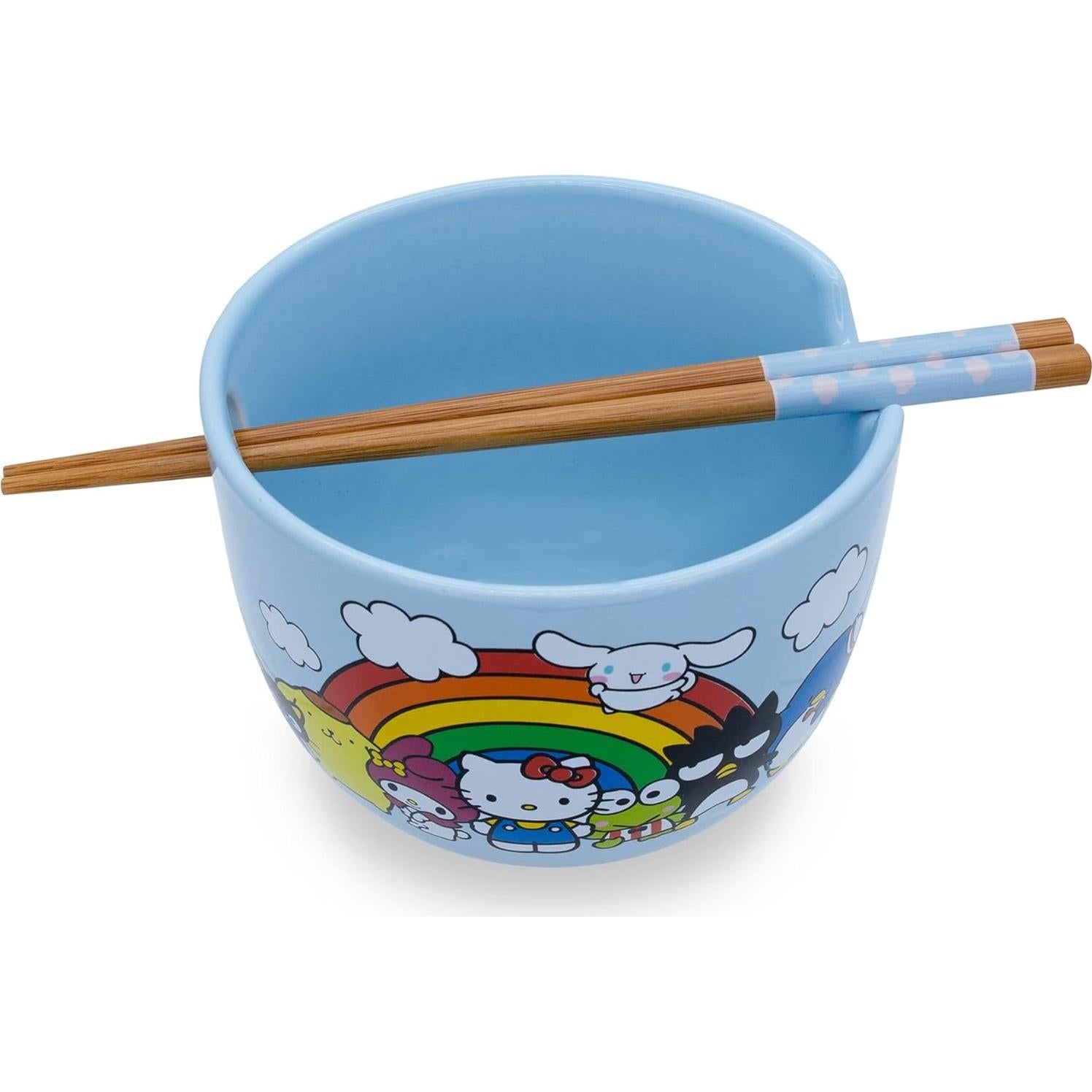 Juego de Vajilla Cerámica Hello Kitty Toynk - Tazón Ramen 590g