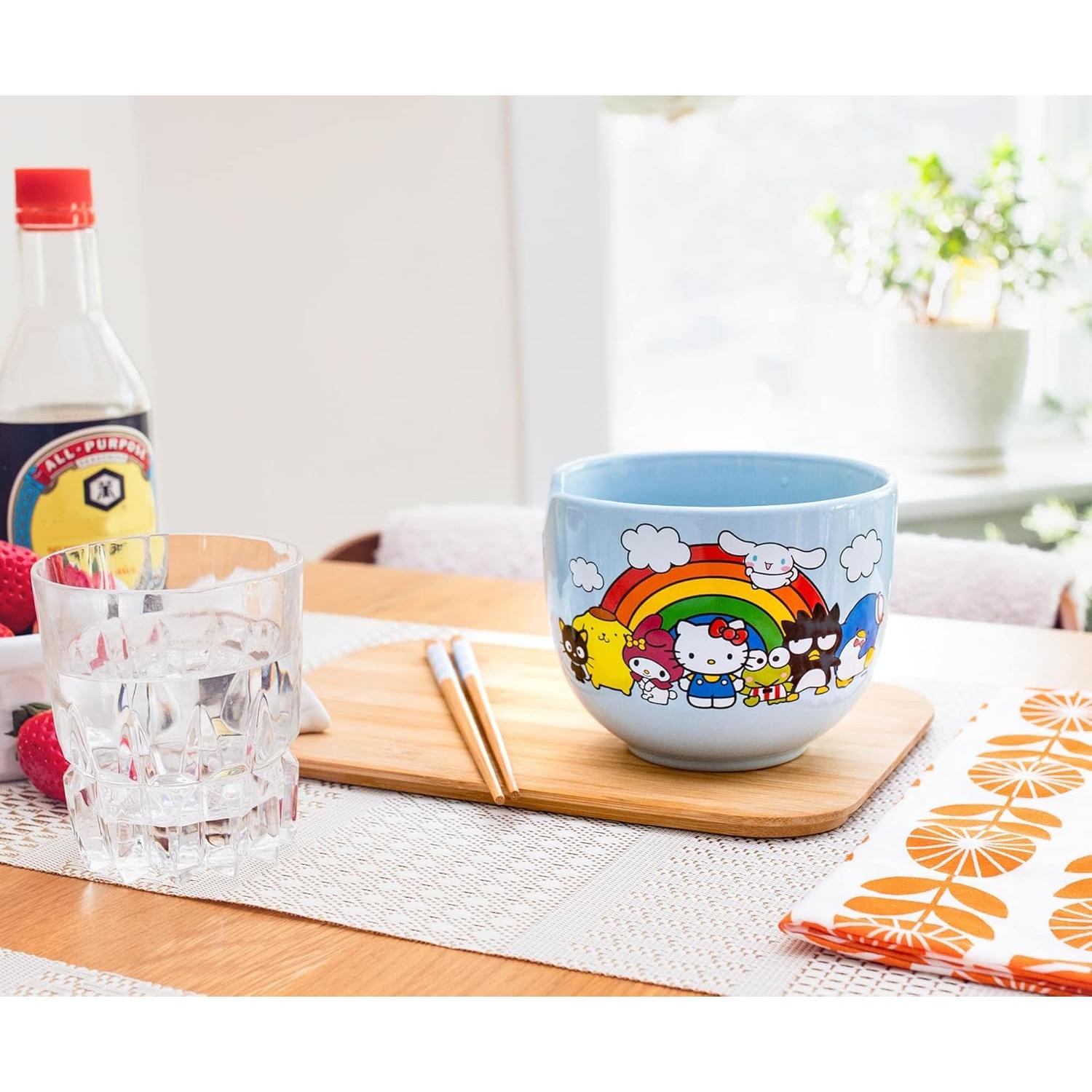 Juego de Vajilla Cerámica Hello Kitty Toynk - Tazón Ramen 590g