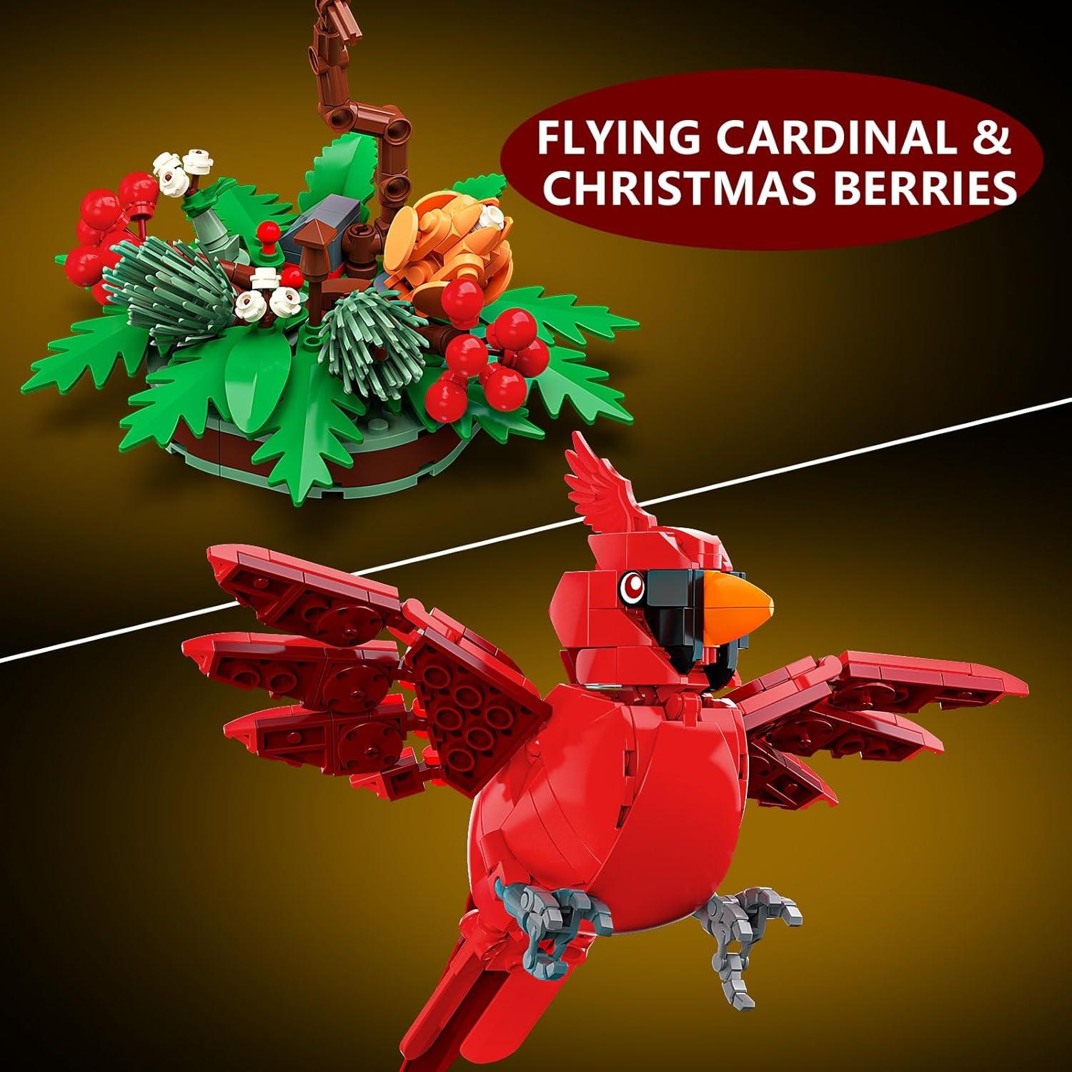 Juego de Bloques de Construcción Cardenal del Norte Sinuraii