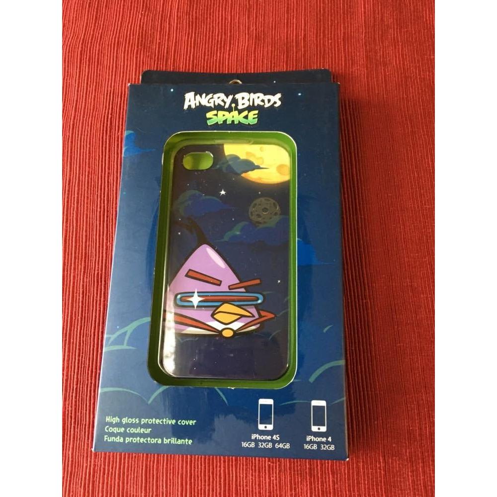 Funda Protectora Bumper Angry Birds Azul para iPhone 4s/4