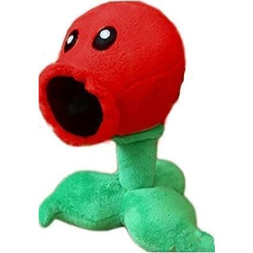 Muñeco de Peluche Peashooter PVZ 20 cm Rojo Juguete Infantil