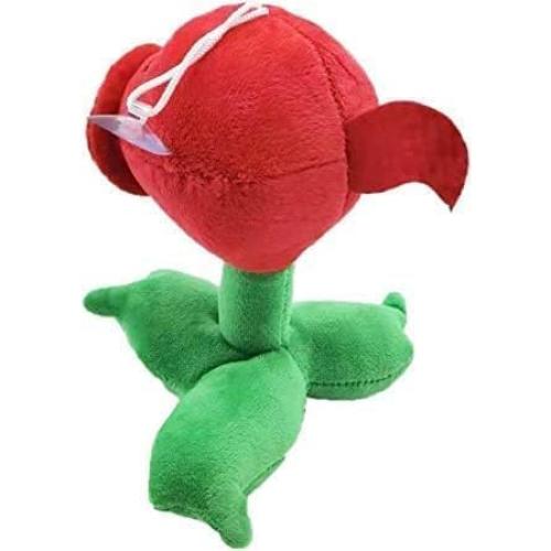 Muñeco de Peluche Peashooter PVZ 20 cm Rojo Juguete Infantil