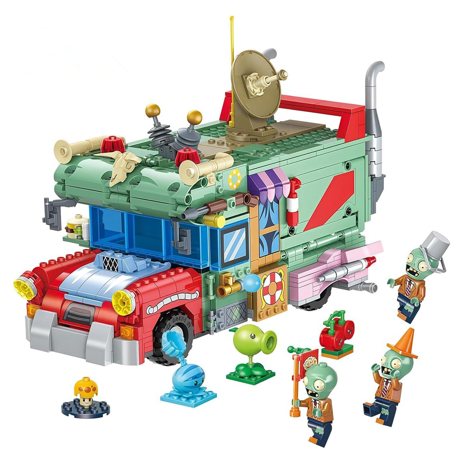 Juguetes de Plantas y Zombies JHESAO 933PCS Figuras de Acción