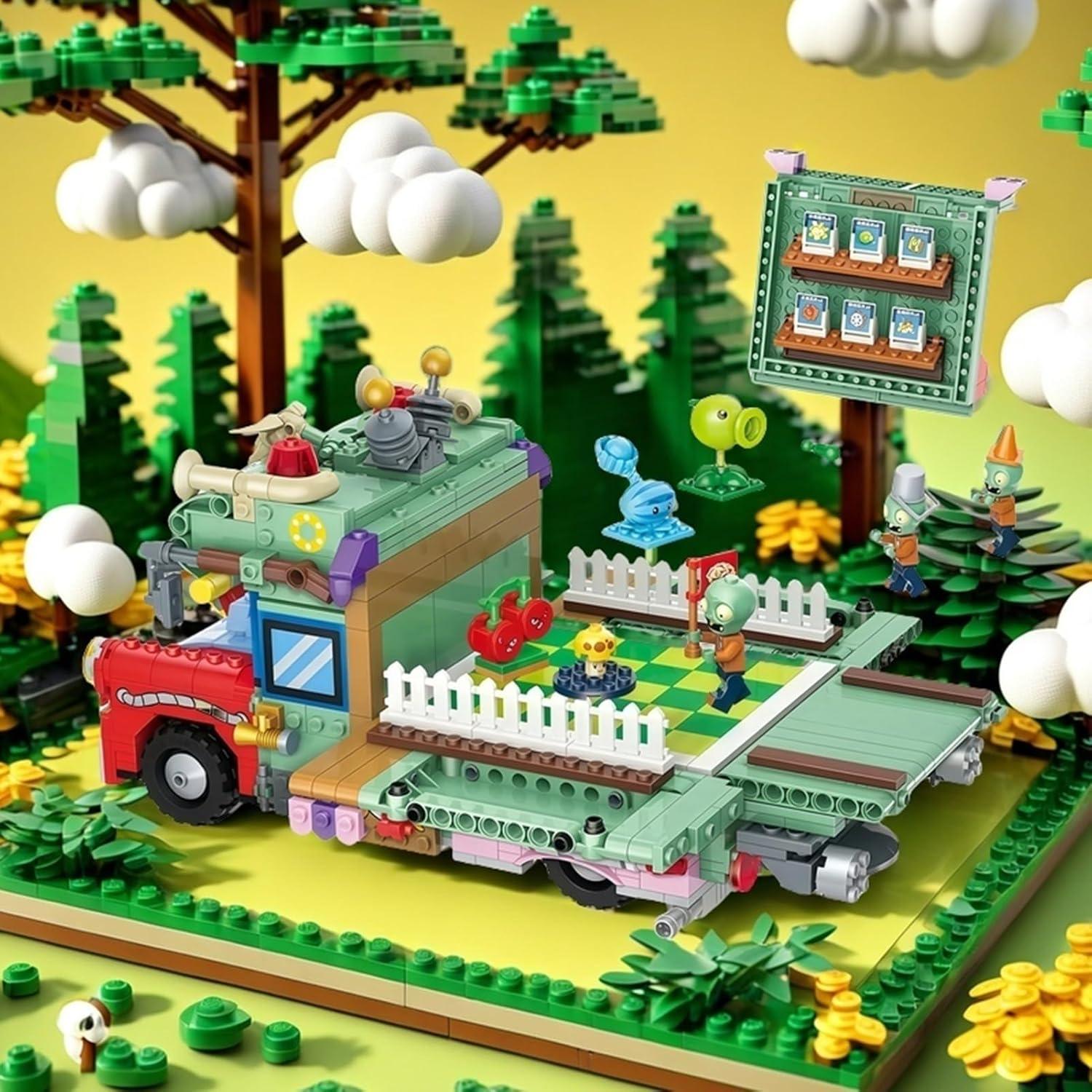 Juguetes de Plantas y Zombies JHESAO 933PCS Figuras de Acción