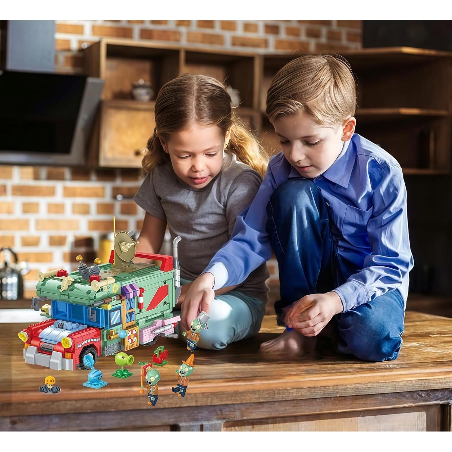 Juguetes de Plantas y Zombies JHESAO 933PCS Figuras de Acción