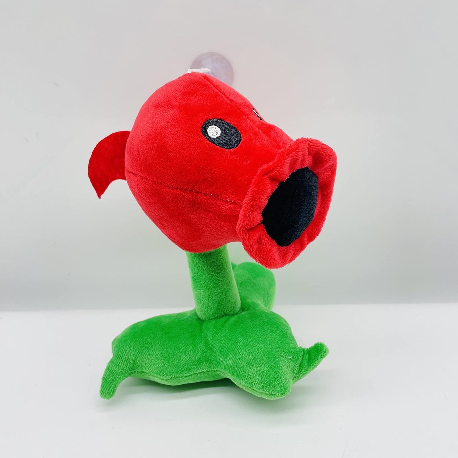 Conjunto de 3 Muñecos de Peluche Plantas vs Zombis PVZ