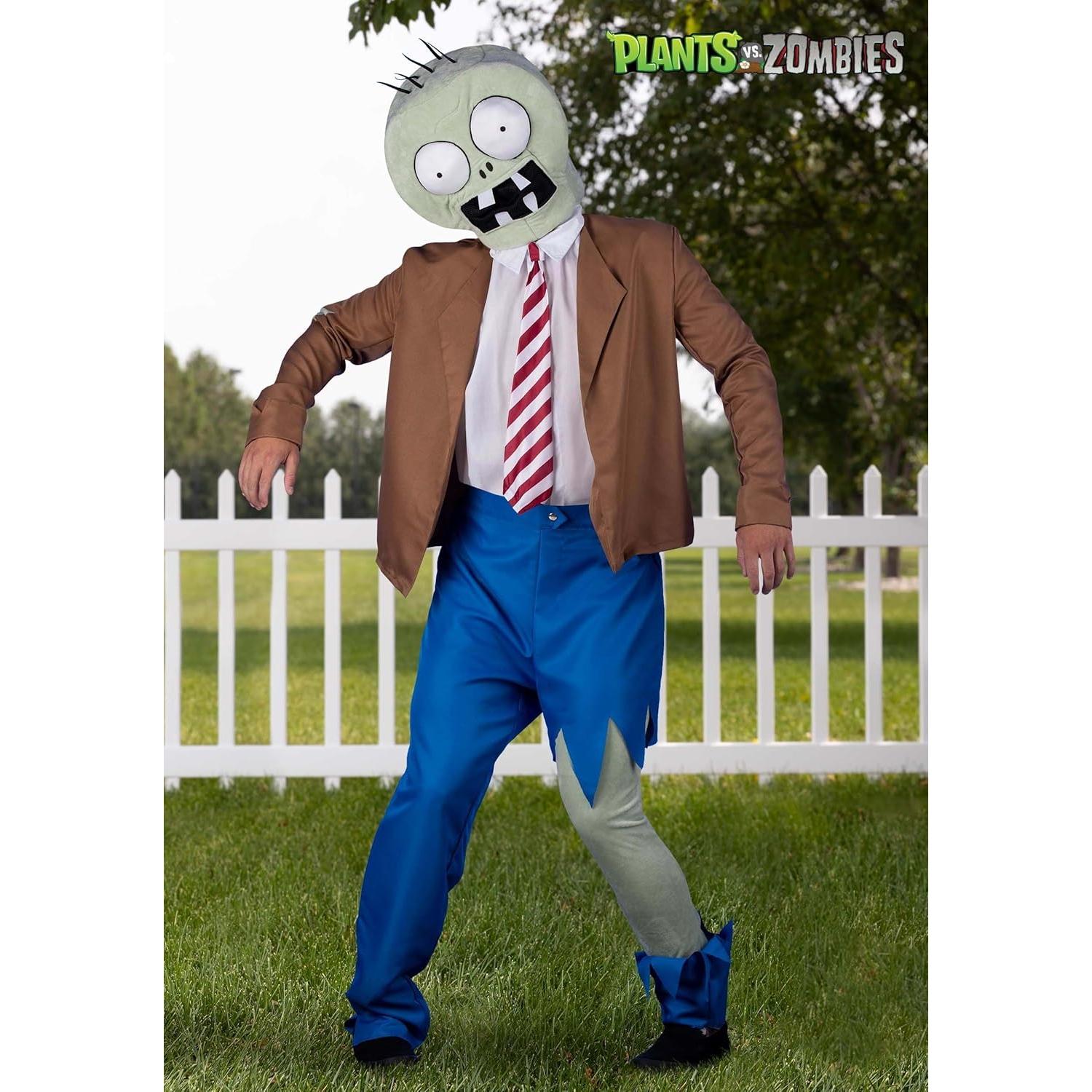 Disfraz Zombie Plantas vs Zombies Adulto Licencia Oficial