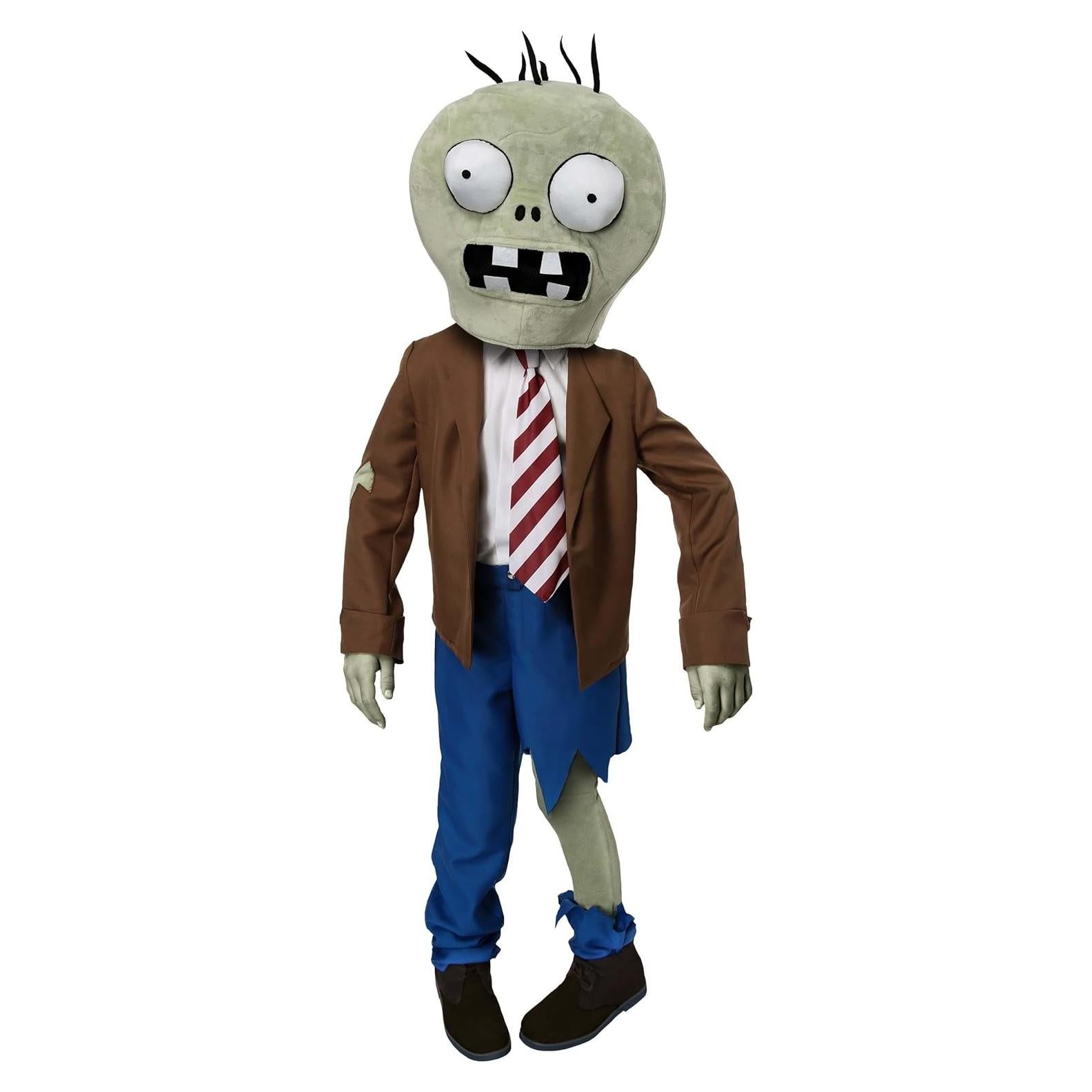 Disfraz de Zombie Plants vs Zombies para Niños - X-Large