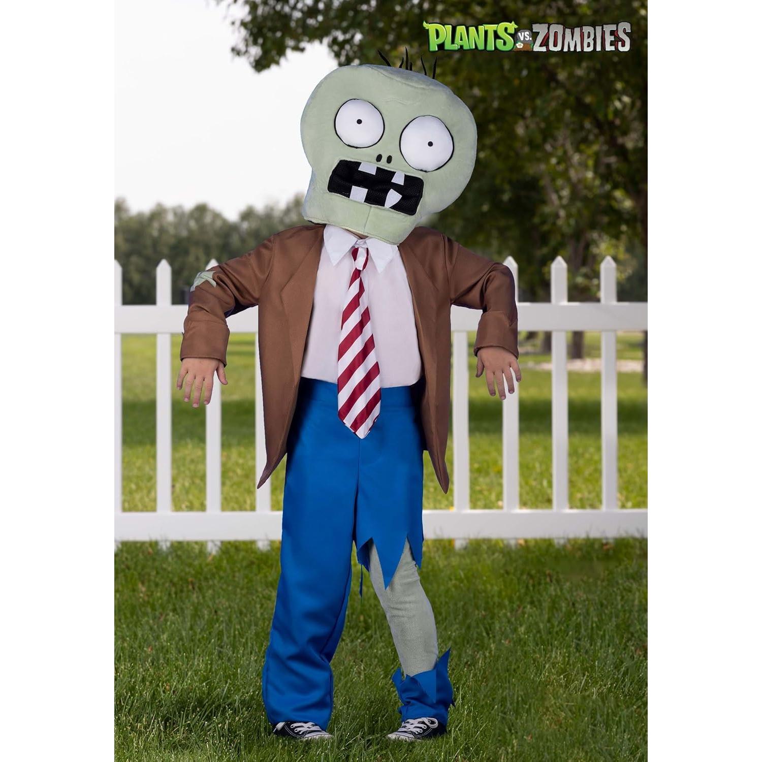 Disfraz de Zombie Plants vs Zombies para Niños - X-Large