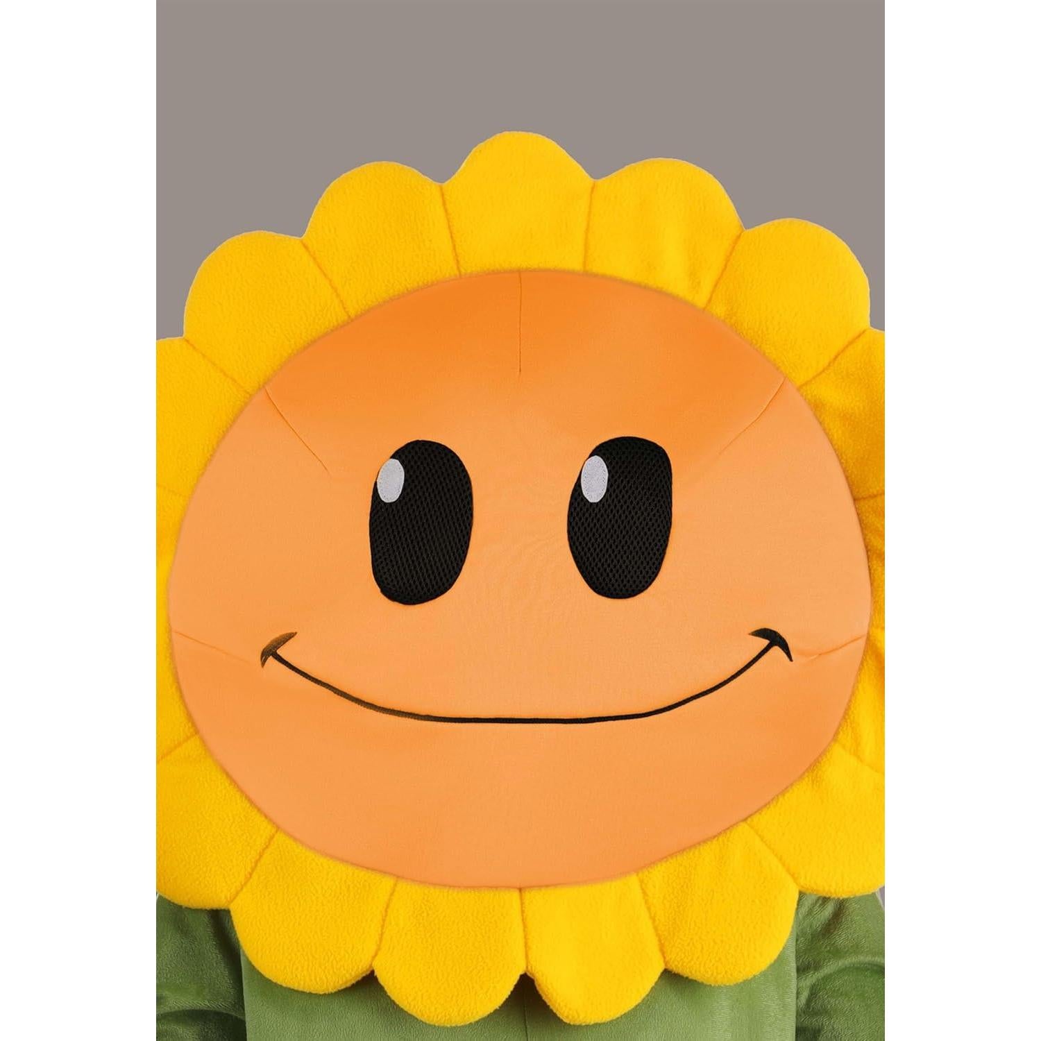 Disfraz Girasol Plants Vs Zombies Niños - Mono Verde XL