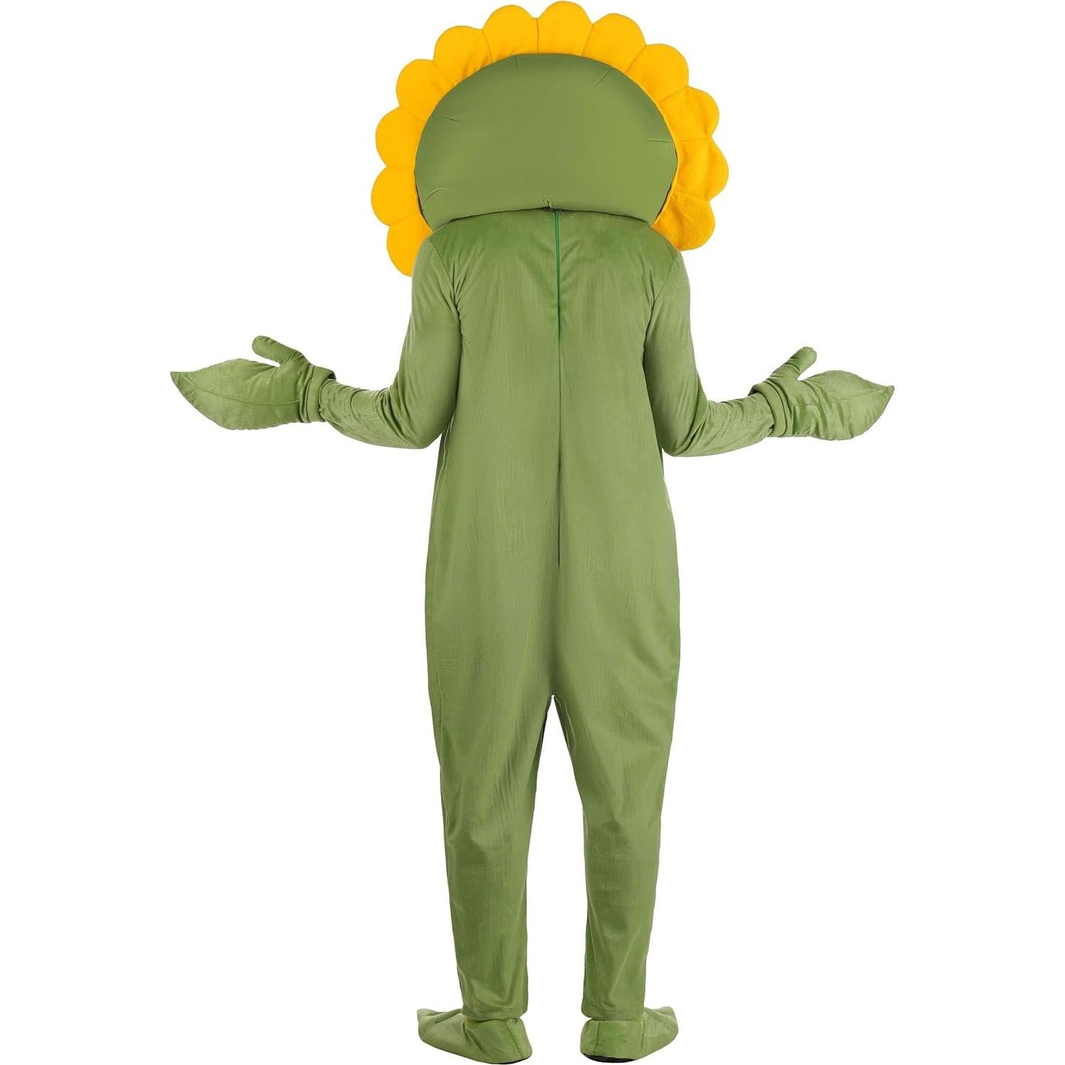 Disfraz Girasol Plants Vs Zombies Niños - Mono Verde XL