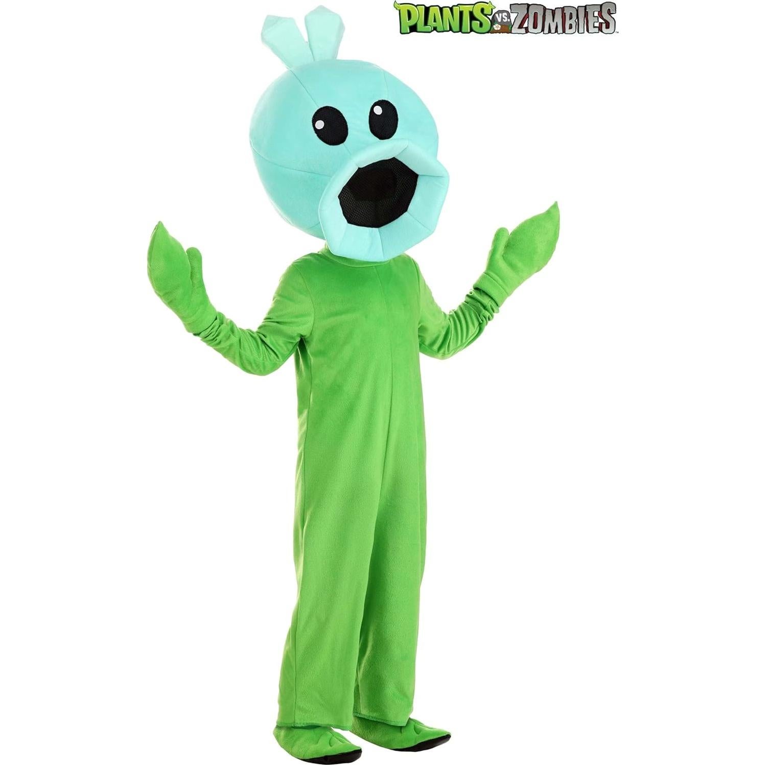 Disfraz de Guisante de Nieve Plants Vs Zombies 4T