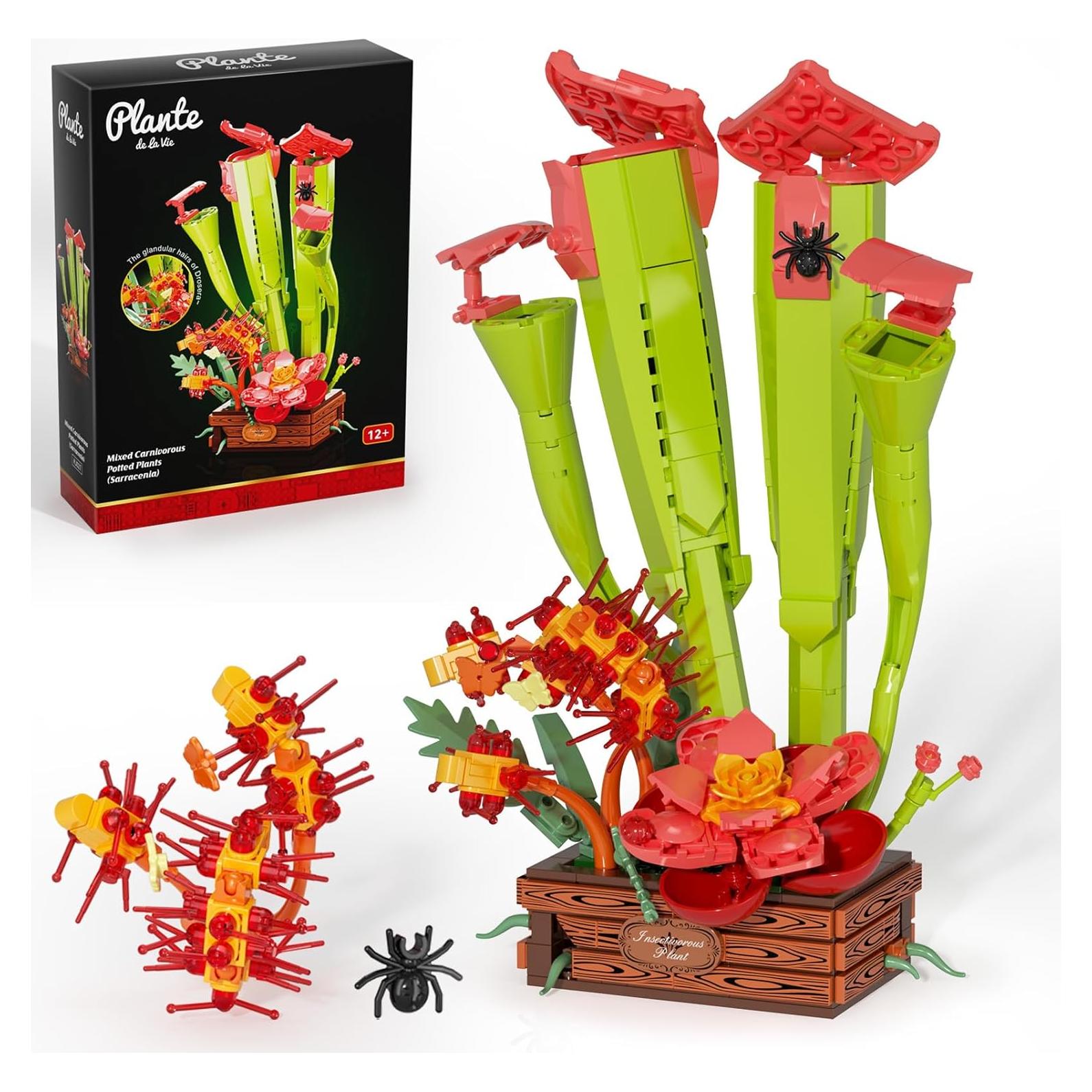 Juego de Construcción Plantas Carnívoras SHAREHB 455PCS