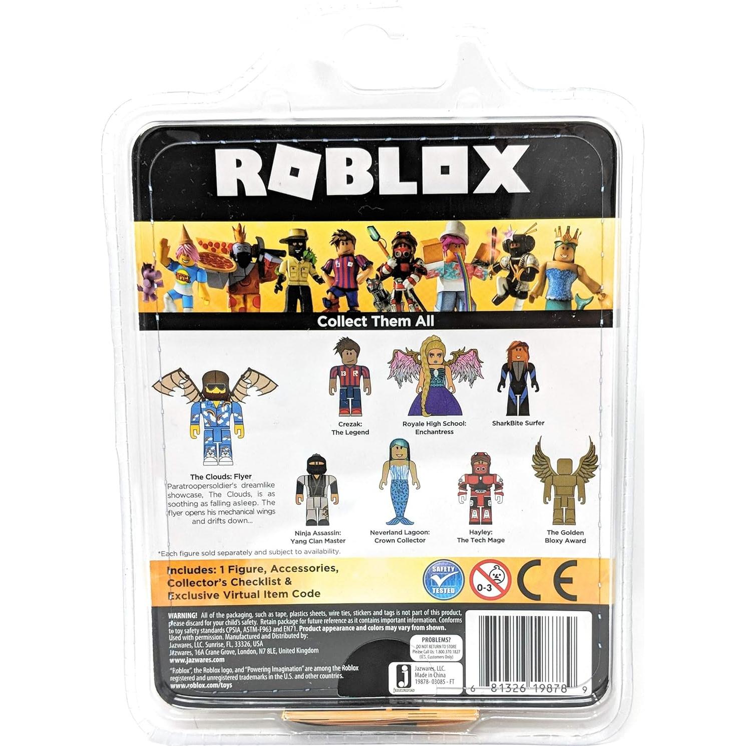 Figura Individual Flyer Roblox Colección de Oro Las Nubes