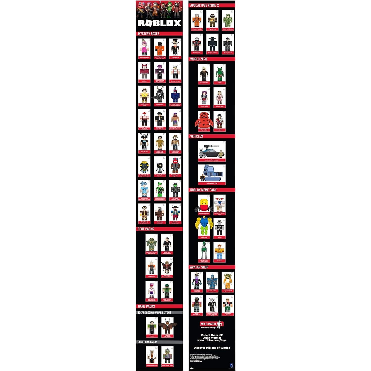 Figuras de Acción Roblox Mr. Bling Bling + 2 Figuras Misteriosas