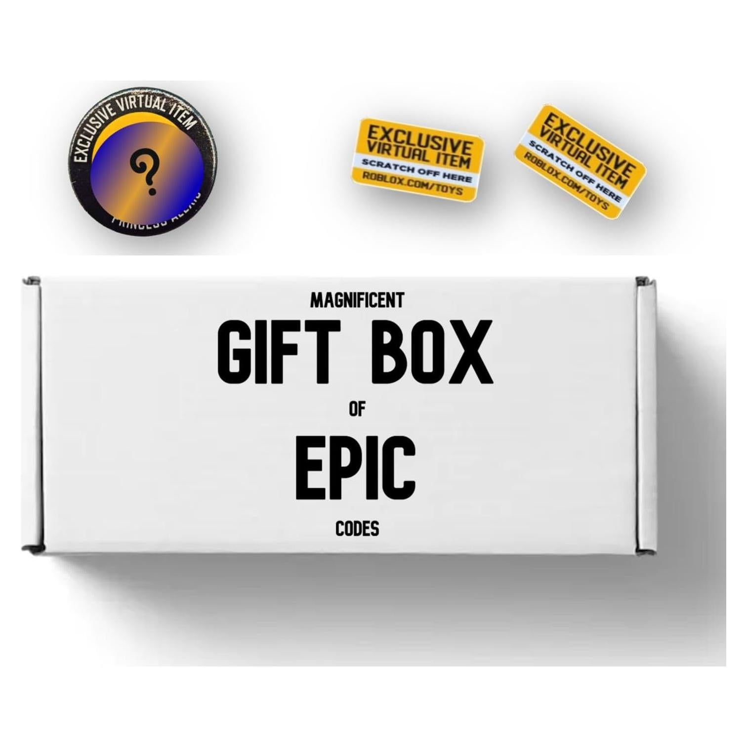 Caja de Regalo de Códigos Roblox - Lote de 20 Códigos Nuevos