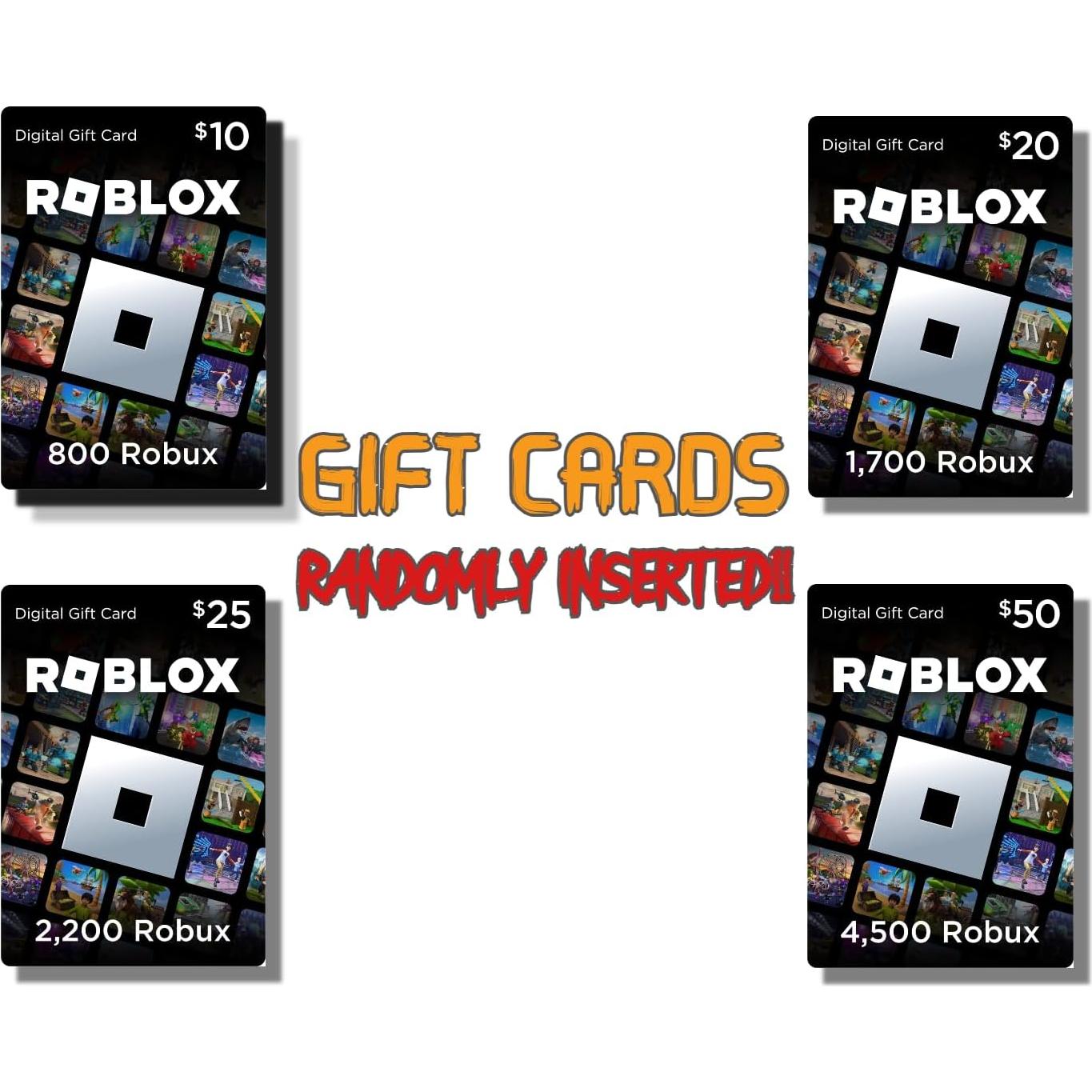 Caja de Regalo de Códigos Roblox - Lote de 20 Códigos Nuevos