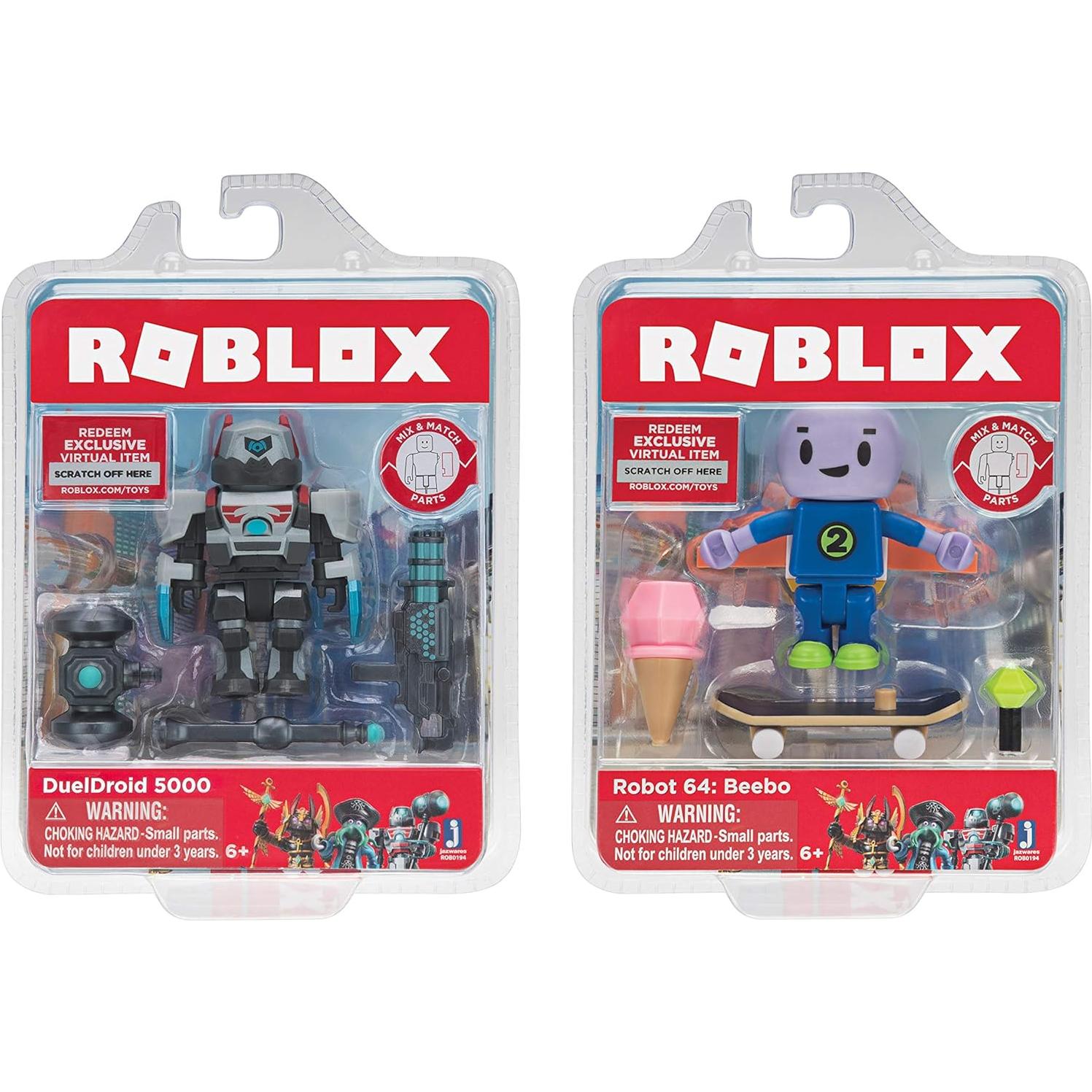Figuras de Acción Roblox - Beebo y DuelDroid 5000 - Jazwares