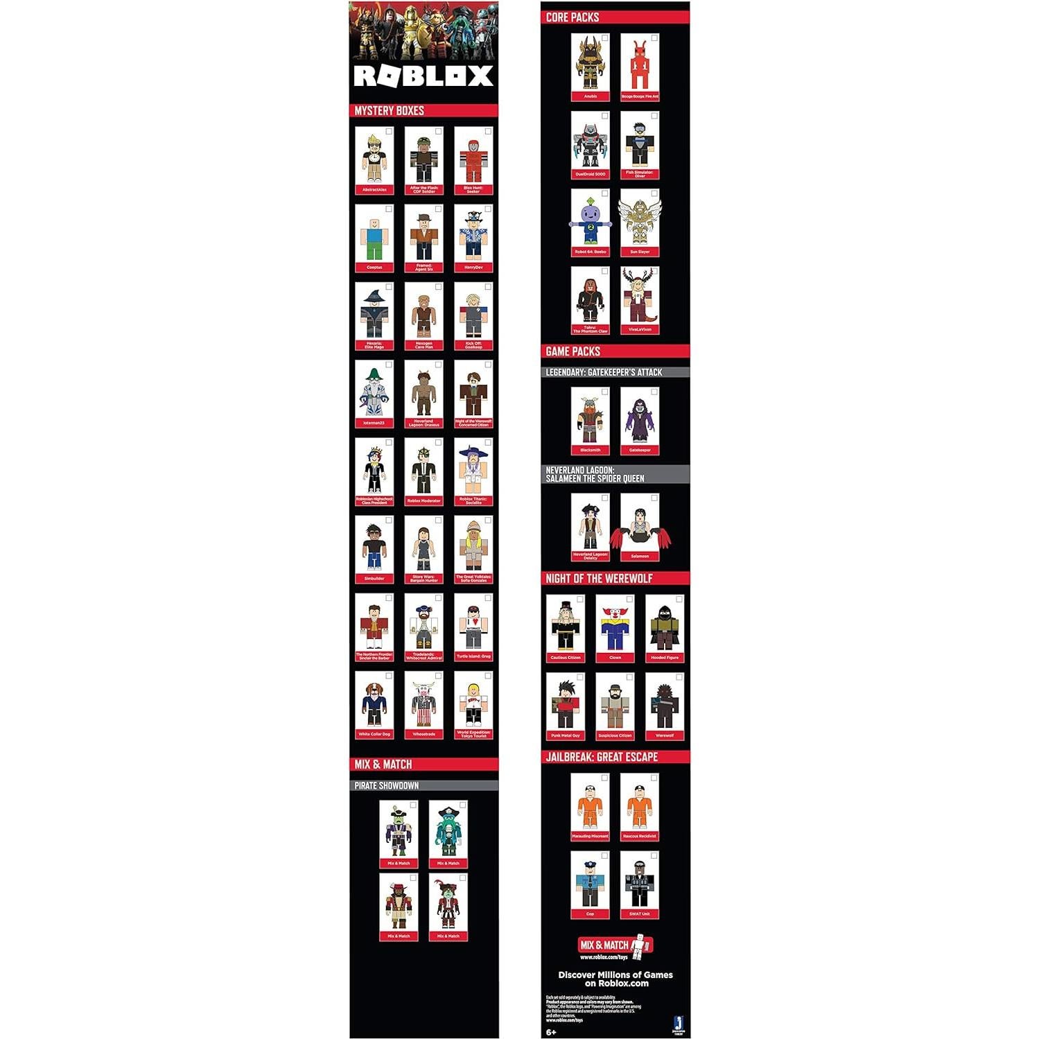 Figuras de Acción Roblox - Beebo y DuelDroid 5000 - Jazwares