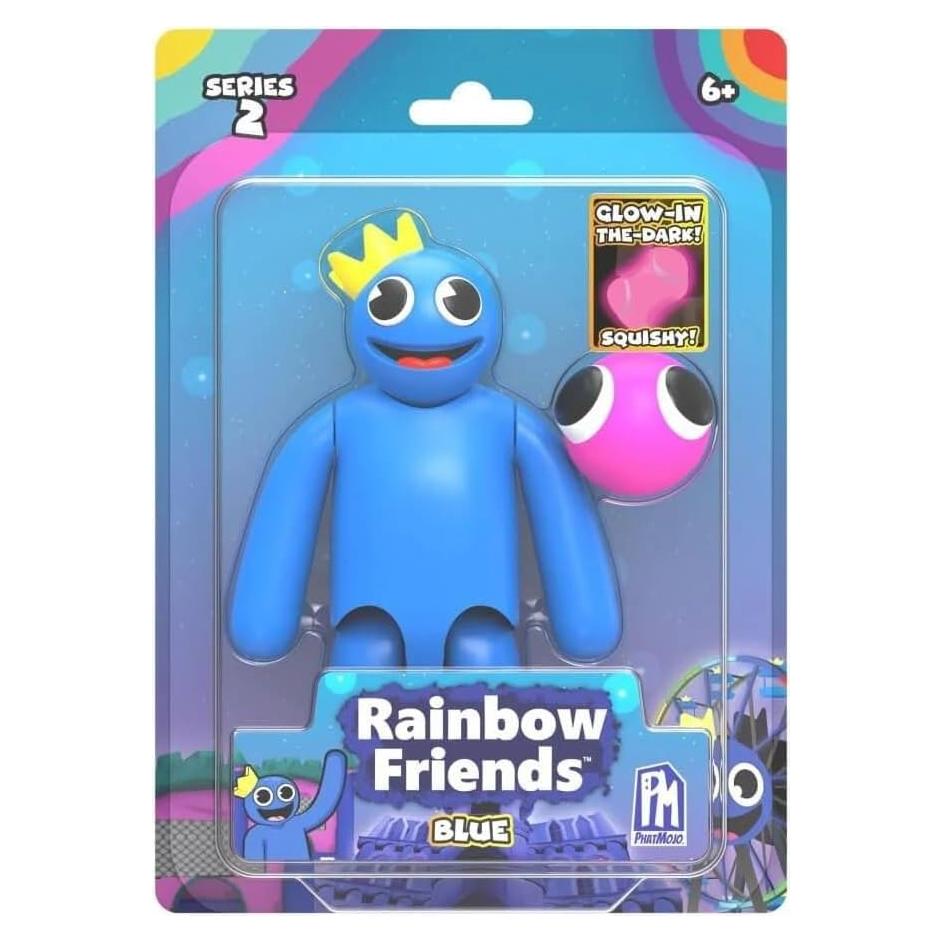 Figura de Acción Amigos Arcoíris Azul 12.7 cm - Serie 2