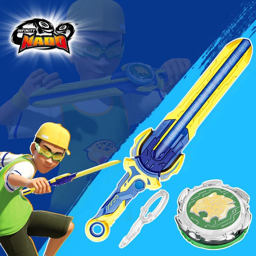 Peonza de Batalla INFINITY NADO Leopardo con Lanzador