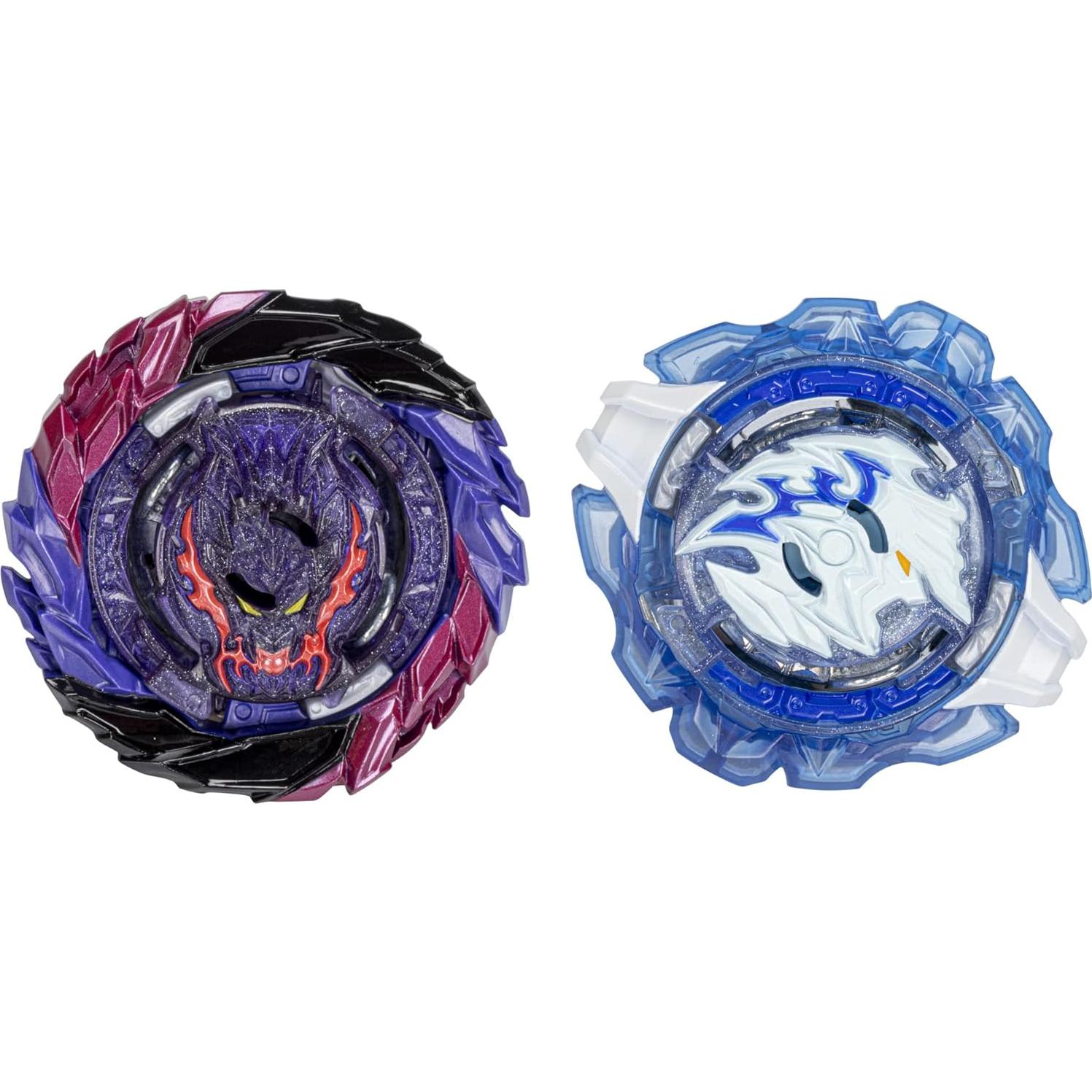 Beyblade Burst QuadDrive Hasbro Roar Balkesh B7 y Stone Balderov B7 - 2 Trompos Personalizables