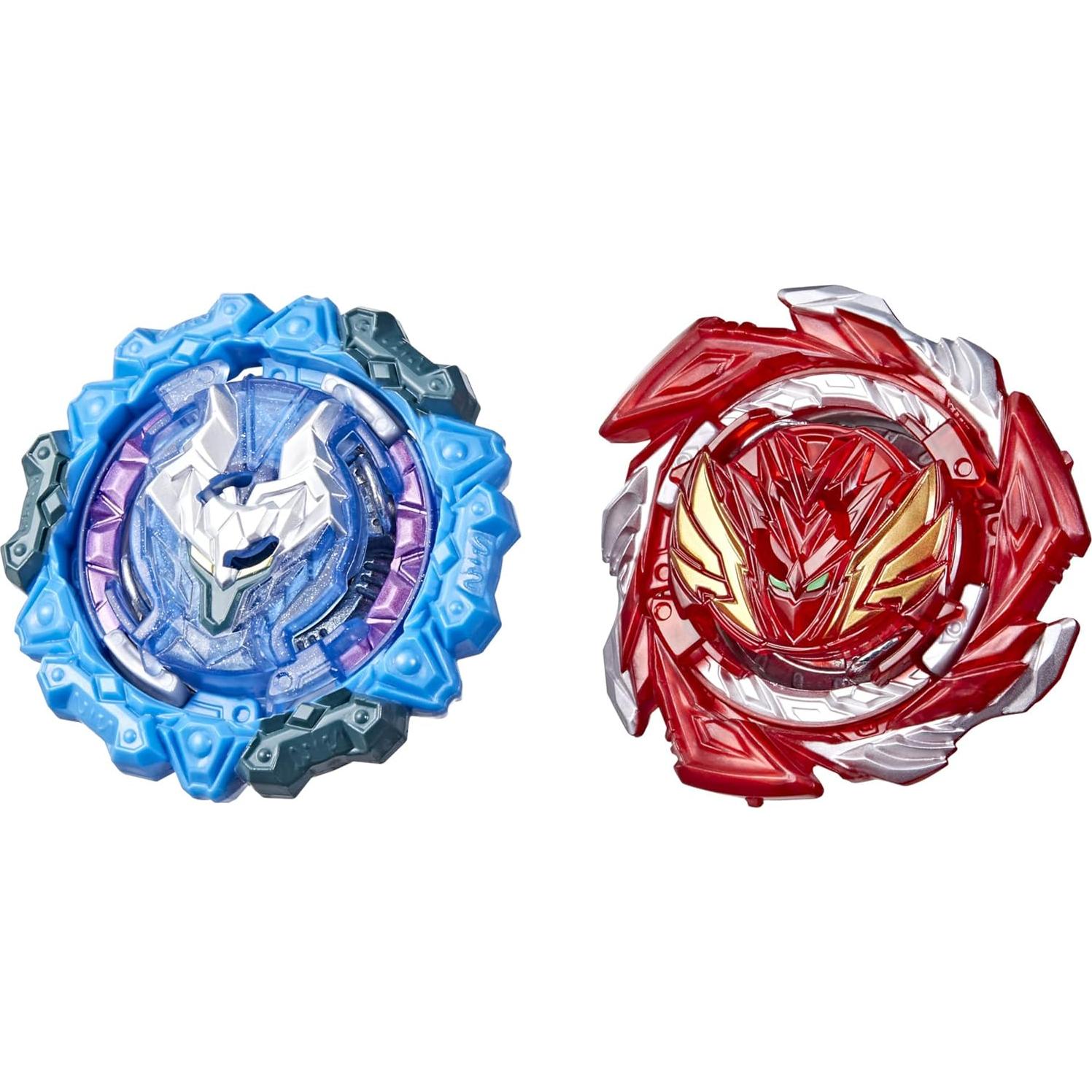 Beyblade Burst QuadDrive Salvage Valtryek y Gilded Nemesis - 2 Trompos