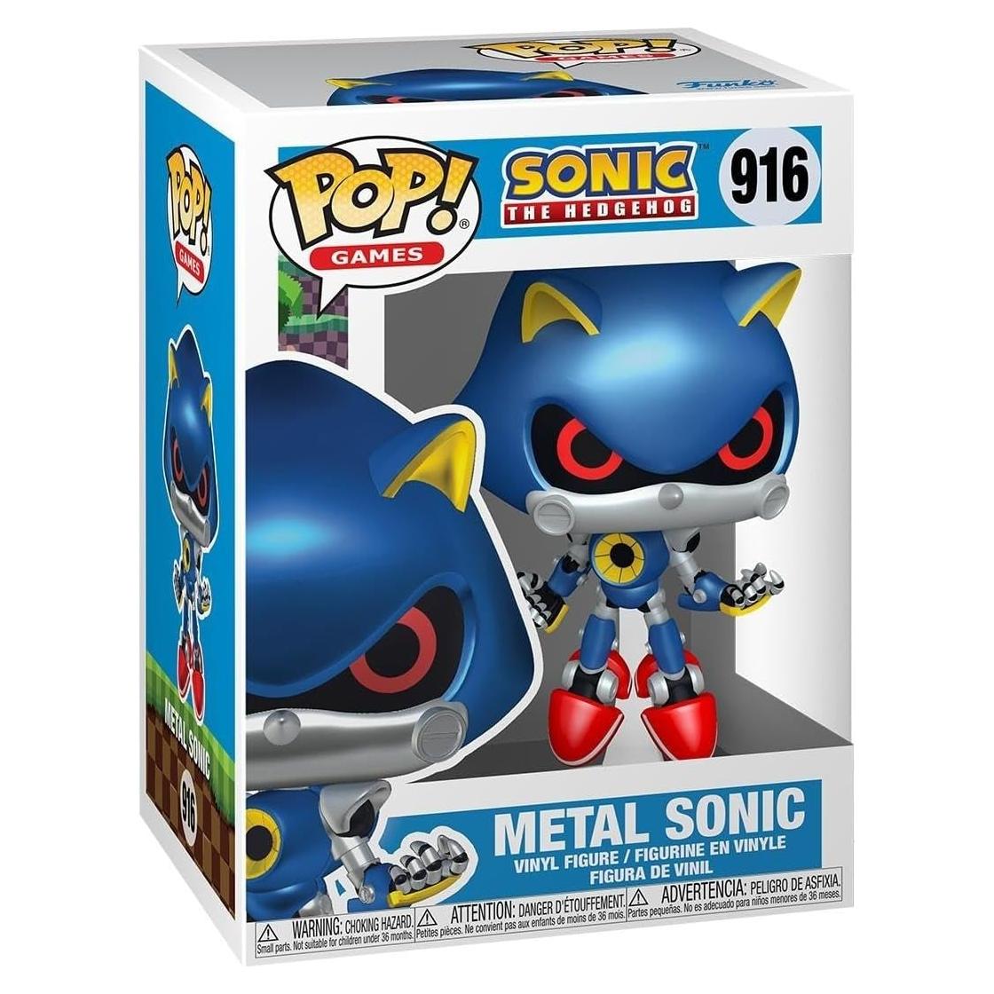 Figura Funko Pop! Metal Sonic 13 cm - Coleccionable Oficial