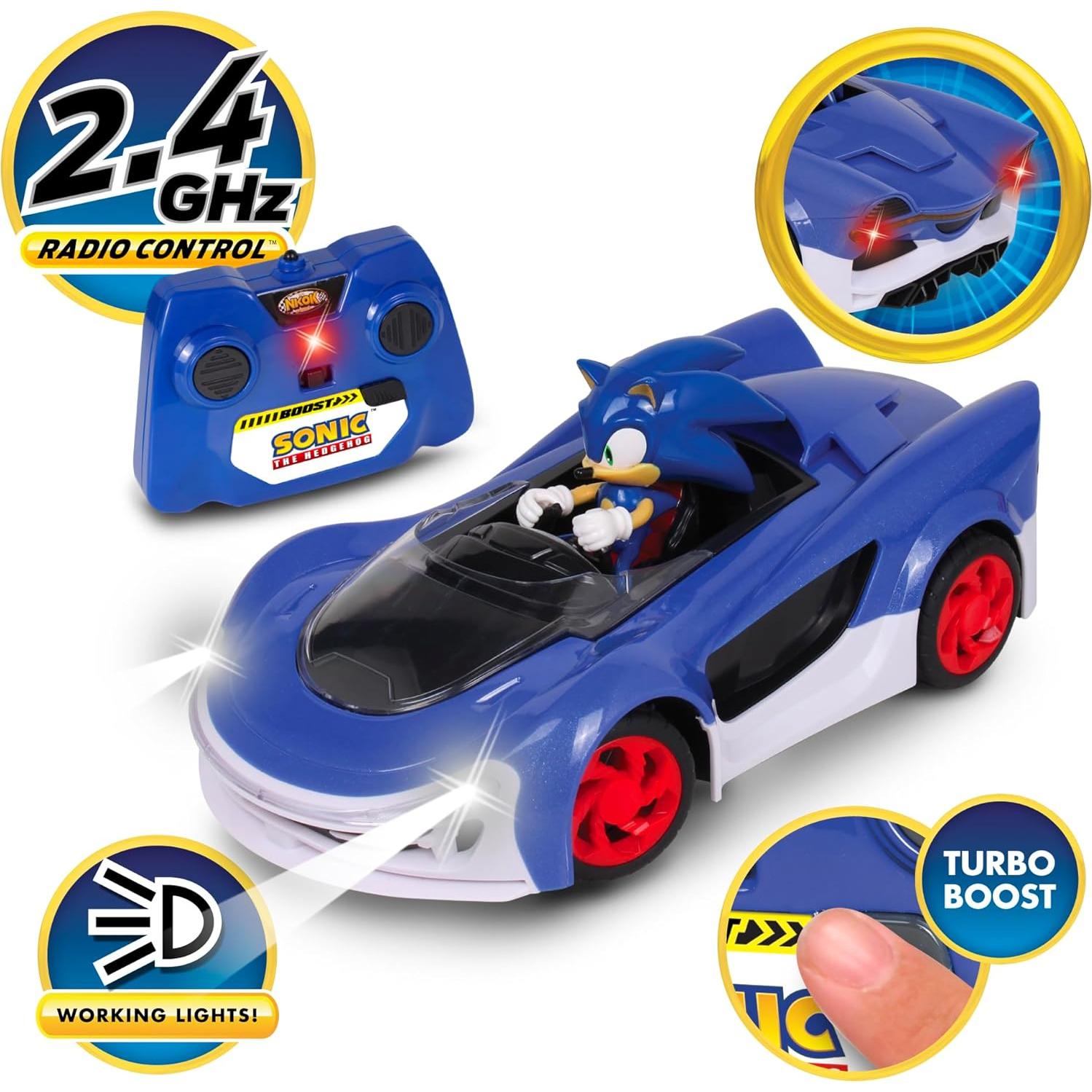 Auto RC Sonic Racing CrossWorlds NKOK 2.4GHz Detallado
