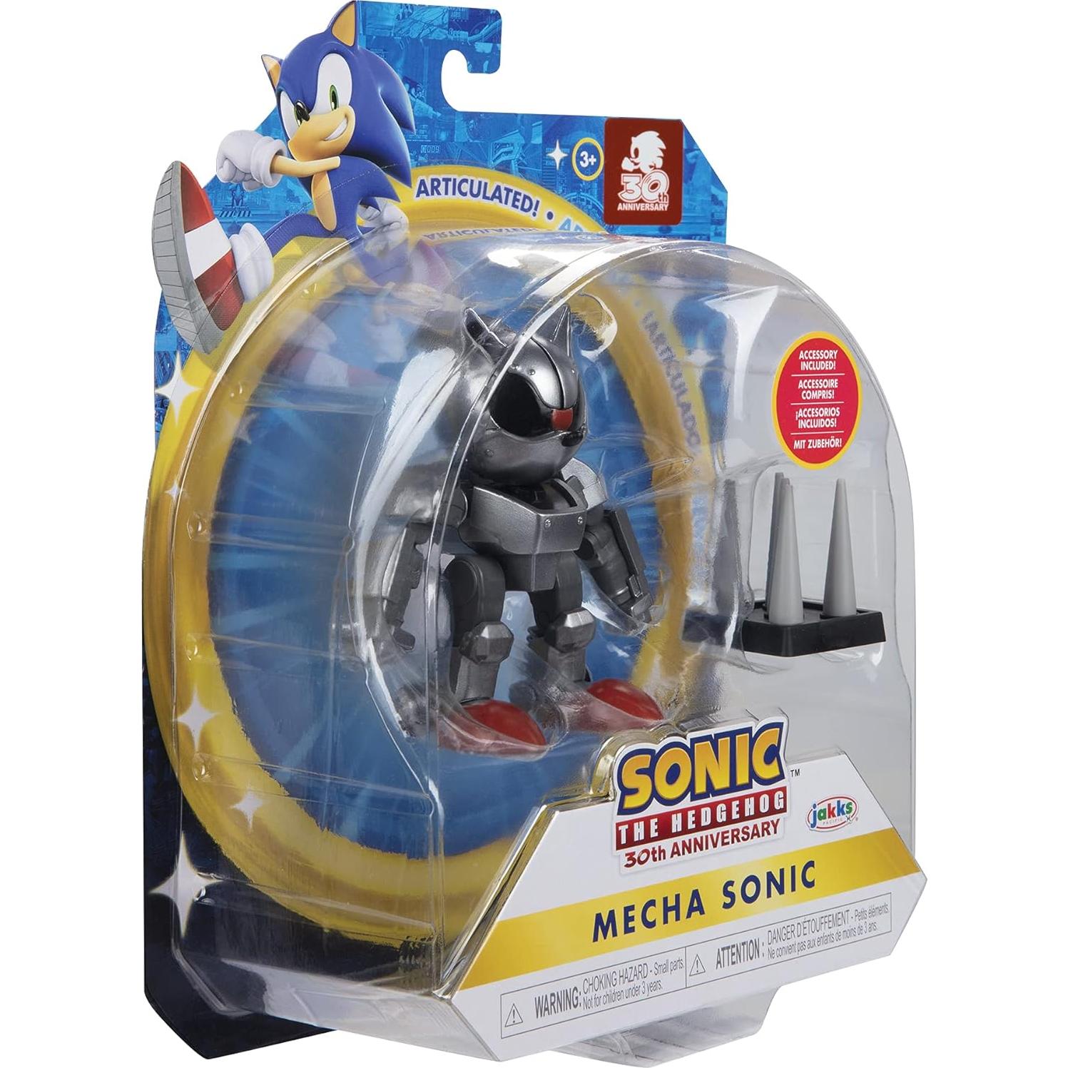 Figura de Acción Sonic The Hedgehog 10.16 cm Mecha Sonic