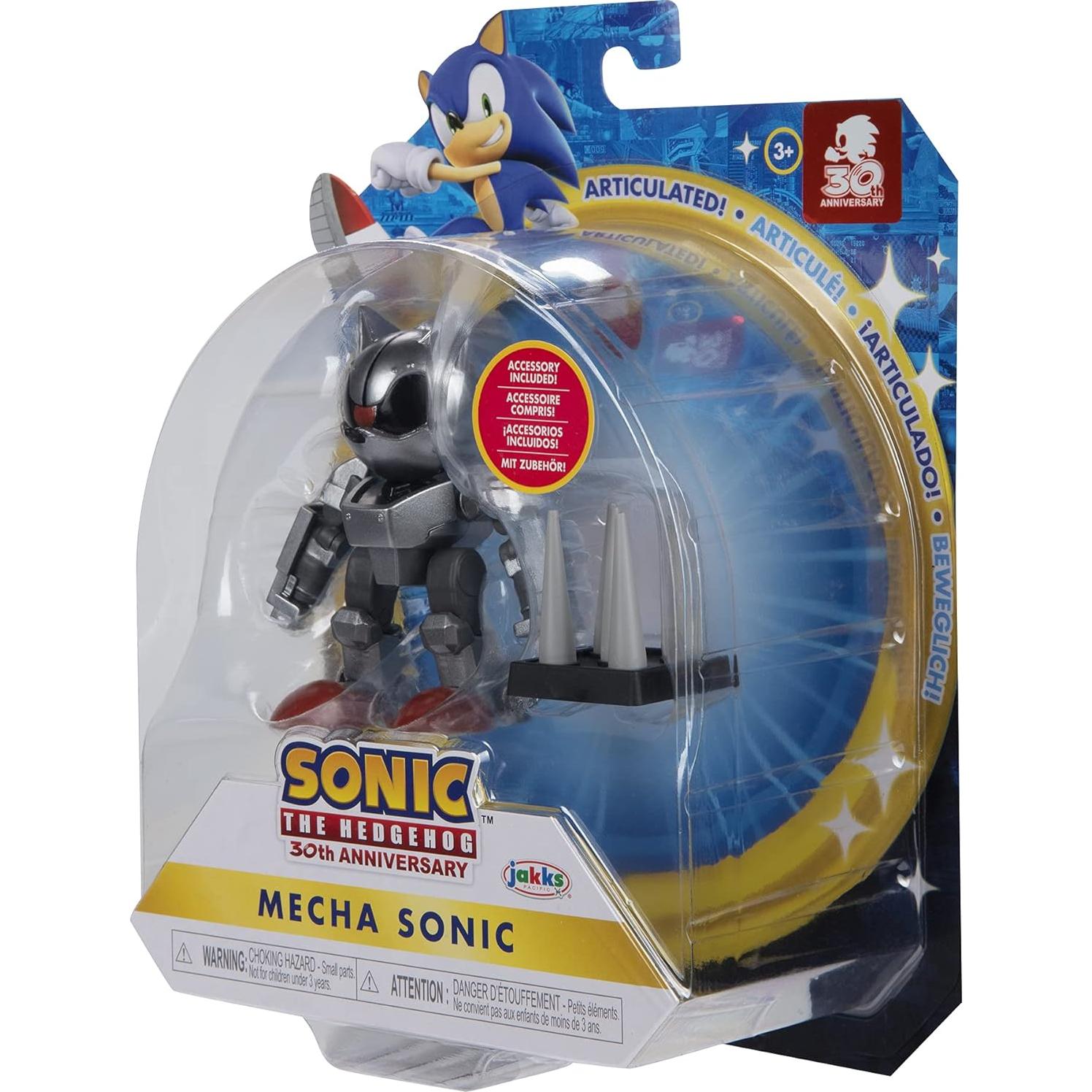 Figura de Acción Sonic The Hedgehog 10.16 cm Mecha Sonic