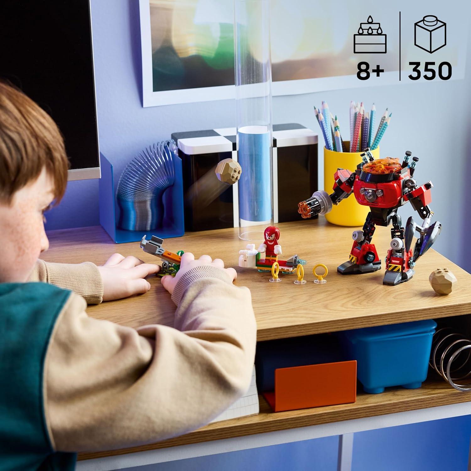 LEGO Sonic Knuckles vs. Dr. Eggman Mech 77005 - 350 Piezas