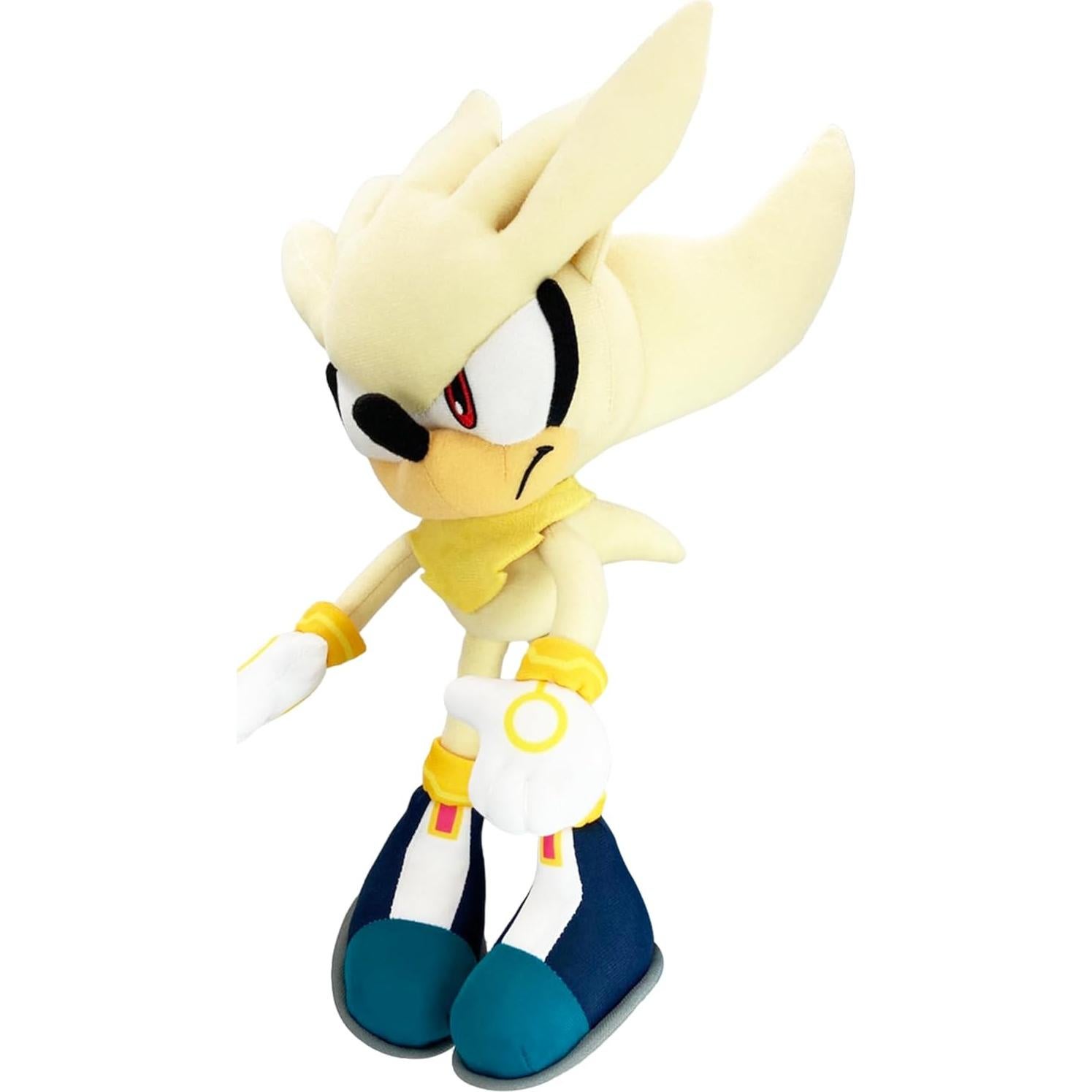 Peluche Sonic The Hedgehog Super Silver 33 cm Gran Entretenimiento