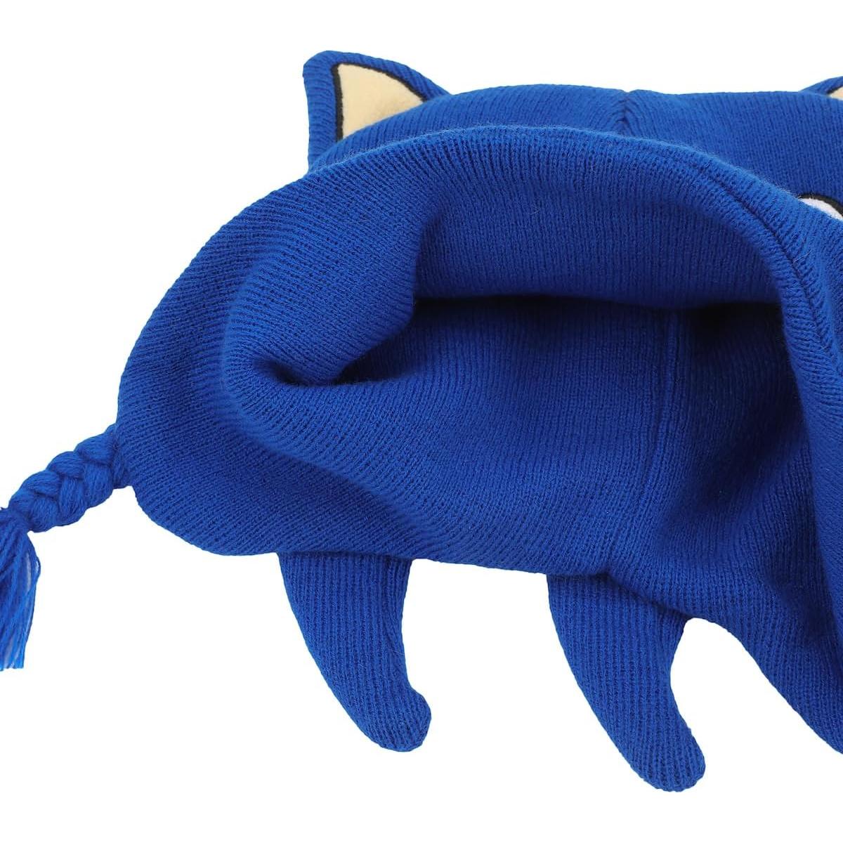 Conjunto Sombrero Peruano y Guantes Sonic The Hedgehog 2 Piezas