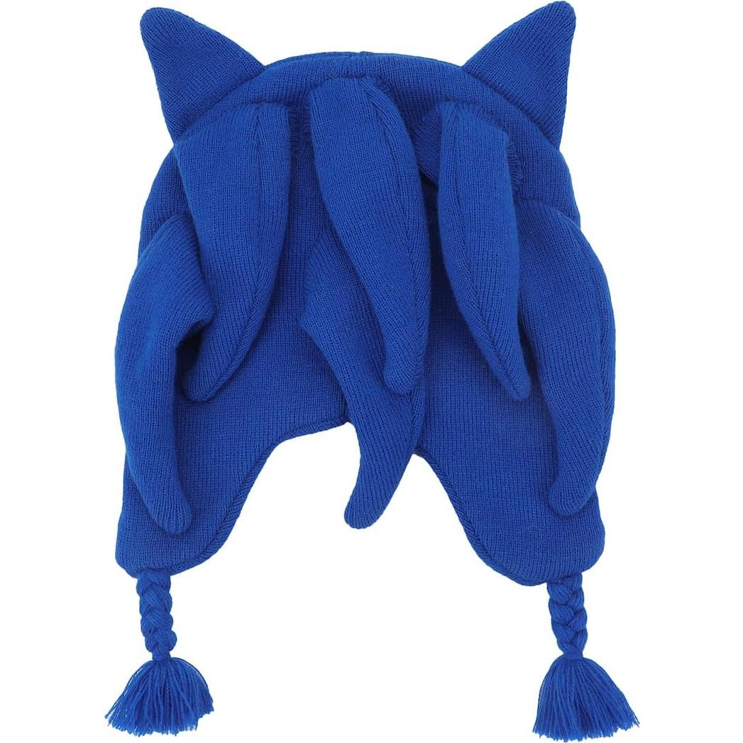 Conjunto Sombrero Peruano y Guantes Sonic The Hedgehog 2 Piezas