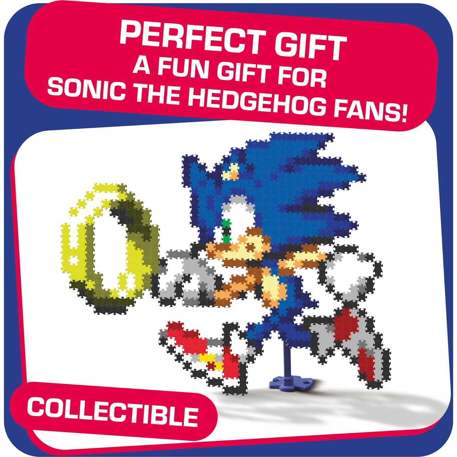 Kit de Manualidades Jixelz Remix TOMY Sonic y Anillo 700 Piezas