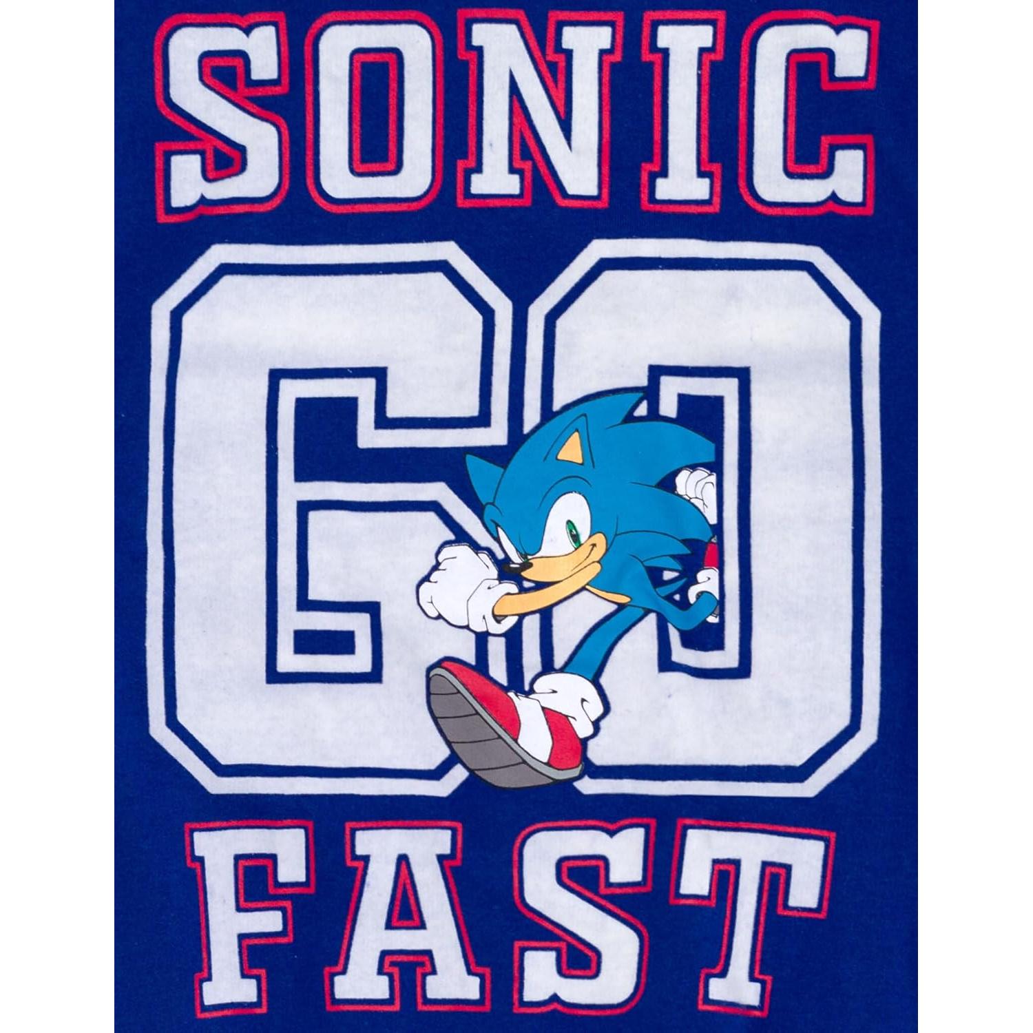 Conjunto Chaqueta y Pantalones Jogger SEGA Sonic Niños 4-16