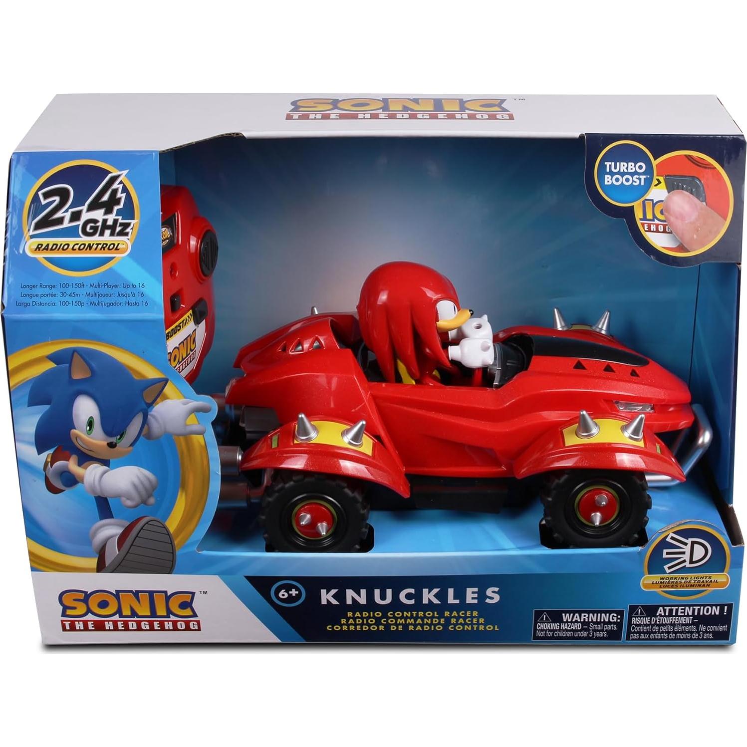 Coche RC Knuckles Sonic Racing 2.4GHz - NKOK - 29.21x13.34cm