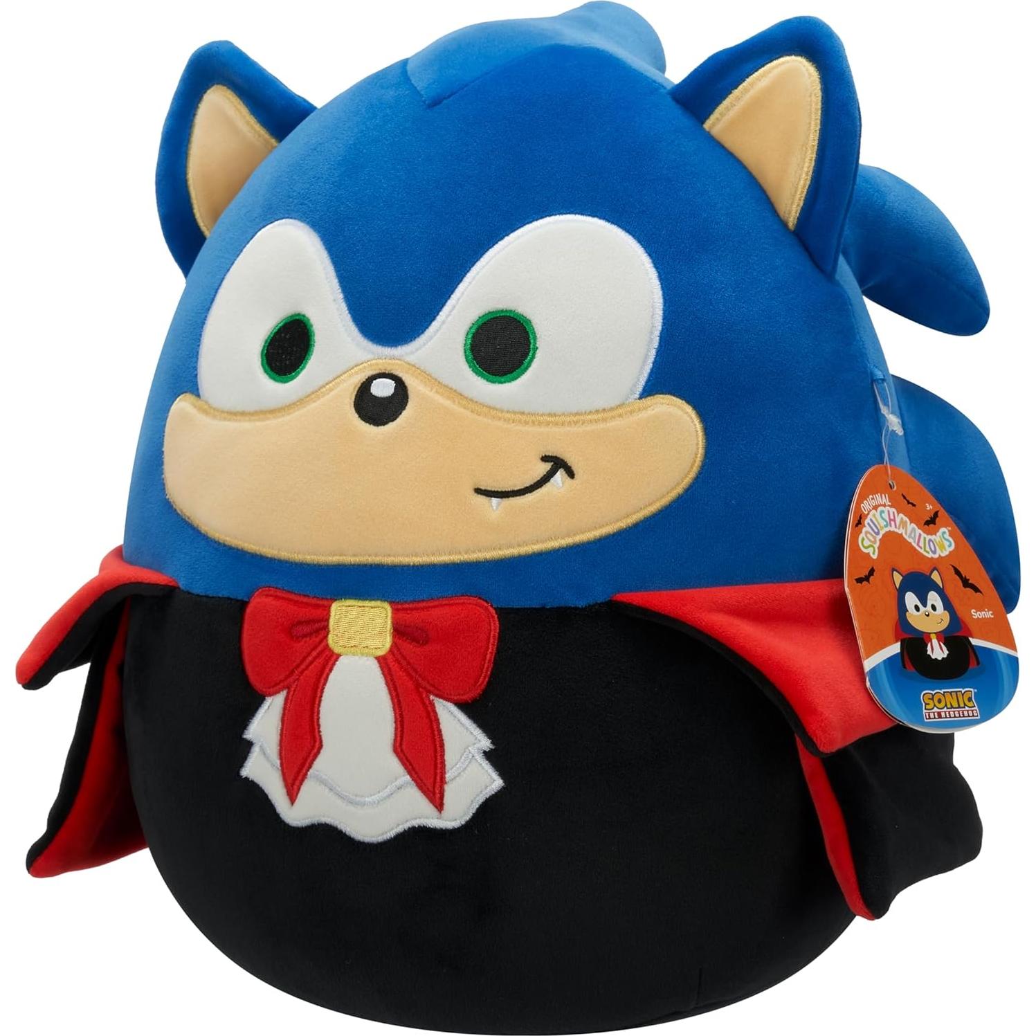 Peluche Squishmallows Sonic Vampiro 30.48cm Oficial SEGA