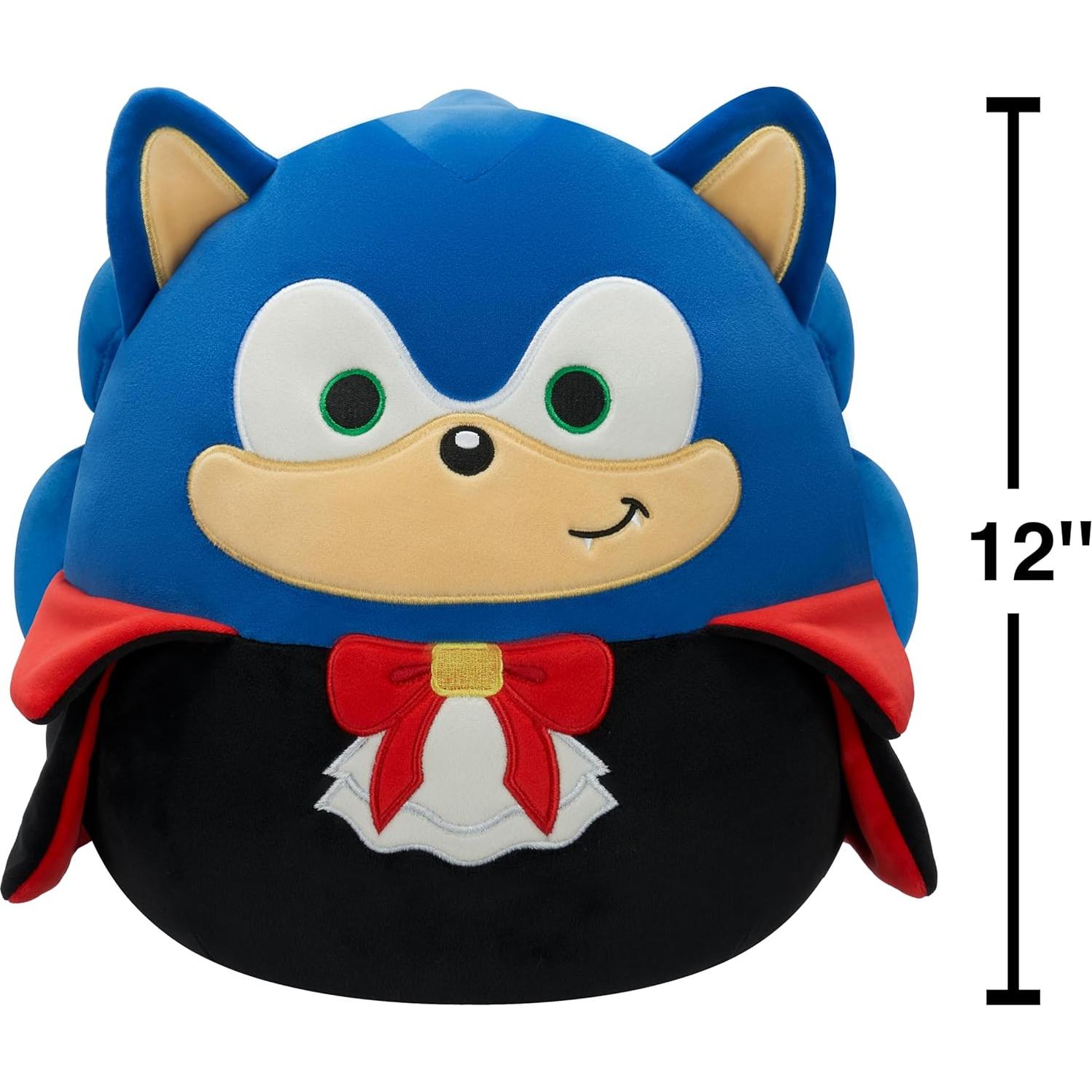Peluche Squishmallows Sonic Vampiro 30.48cm Oficial SEGA
