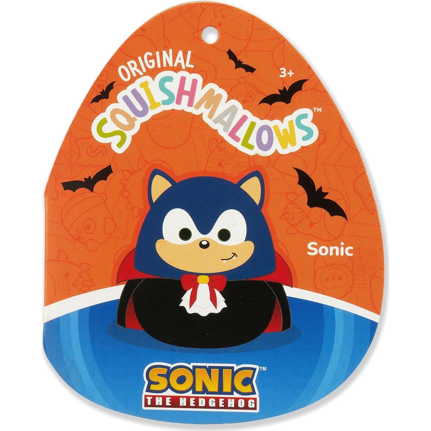 Peluche Squishmallows Sonic Vampiro 30.48cm Oficial SEGA