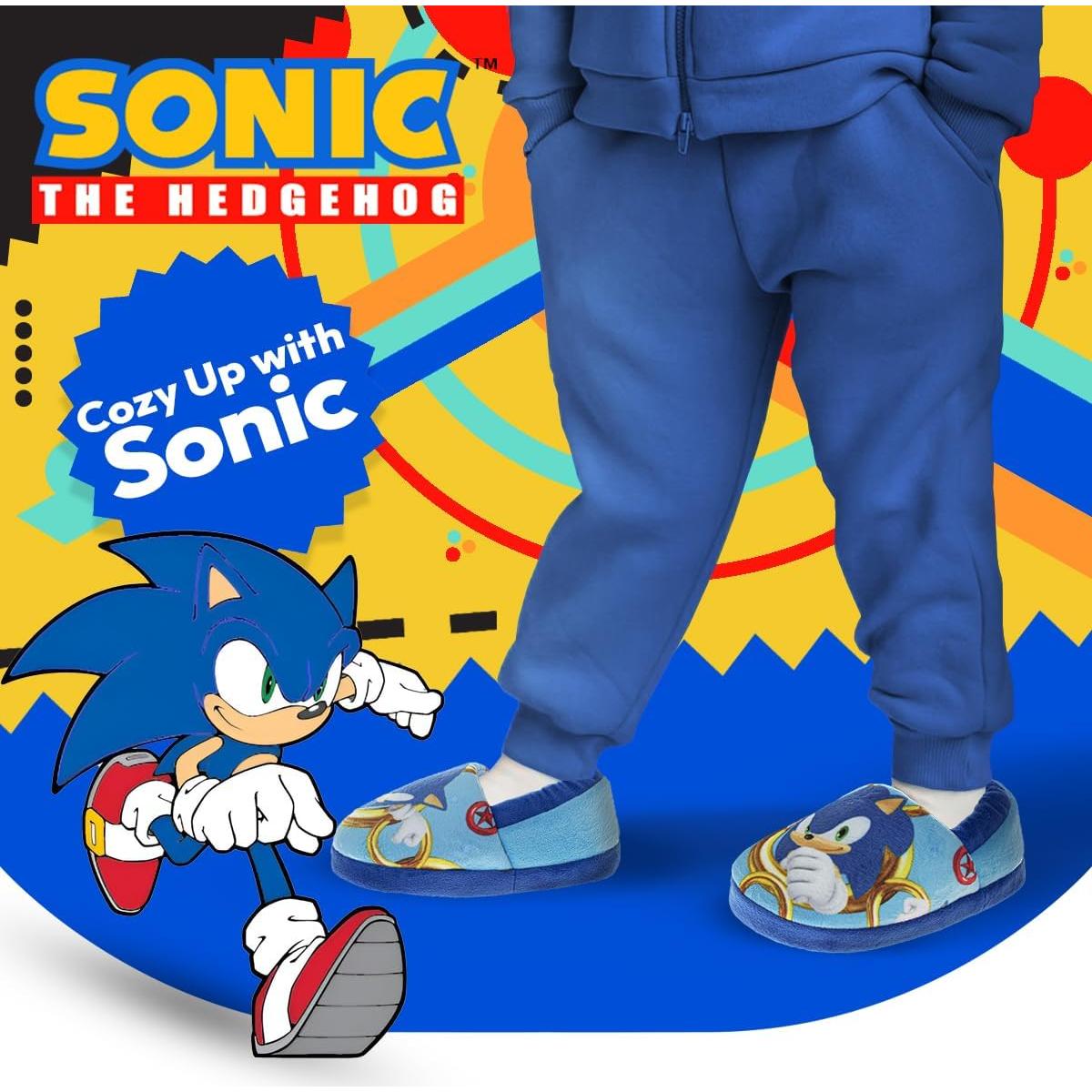 Zapatillas Sonic the Hedgehog para Niños - Talla 11-12