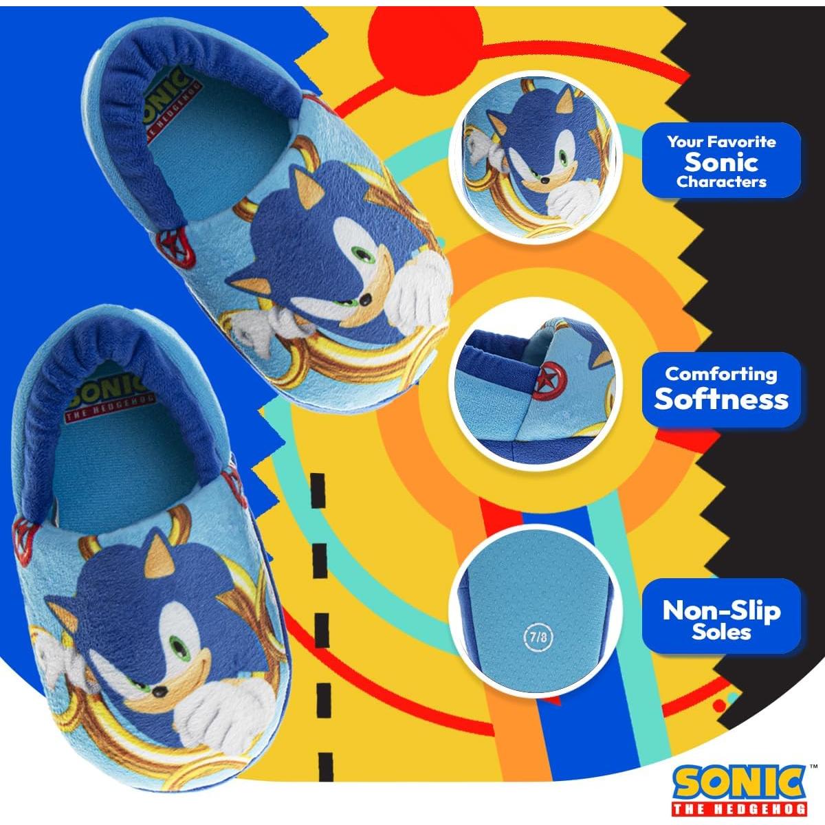 Zapatillas Sonic the Hedgehog para Niños - Talla 11-12