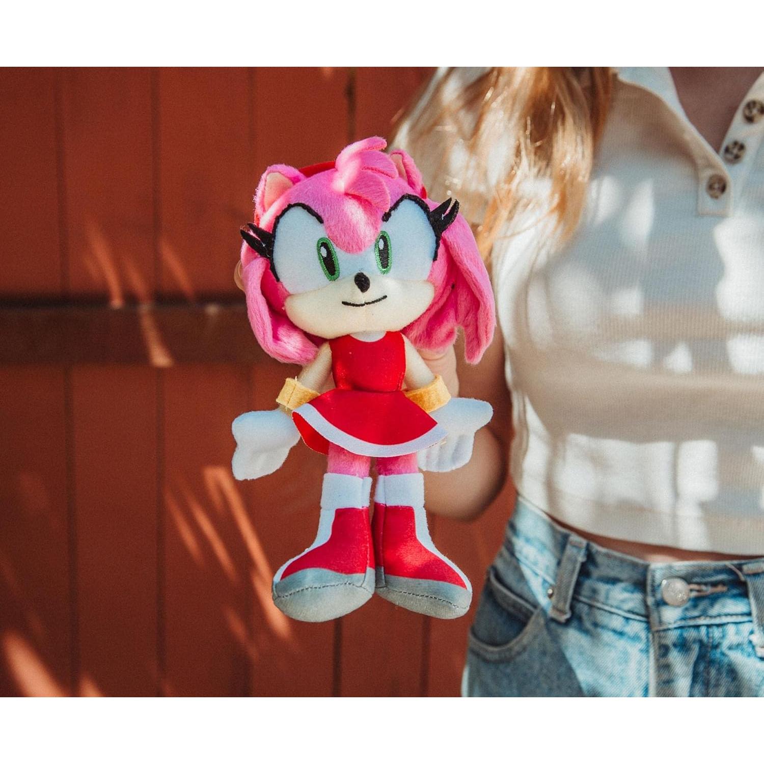 Muñeco de Peluche Amy Rose 20 cm Sonic the Hedgehog